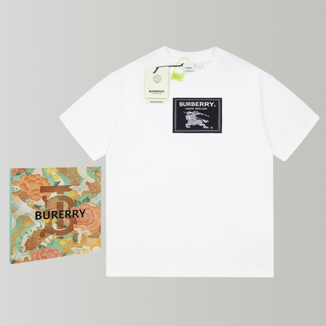 Burberry/巴寶莉 23SS標誌燙印T恤短袖