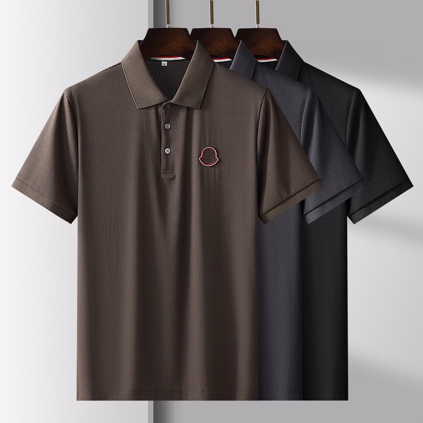 Moncler  蒙口2023最新款短袖翻領T恤POLO衫