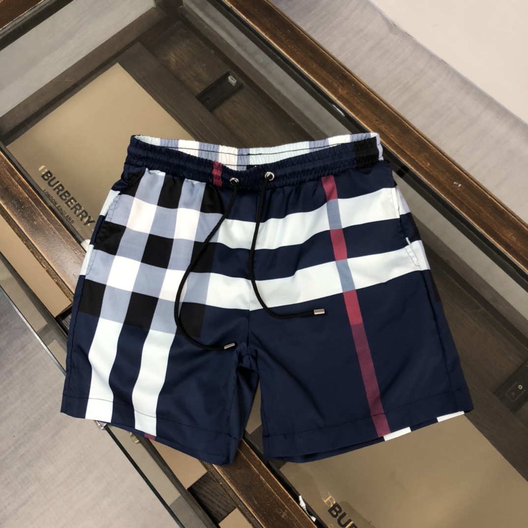 BURBERRY 巴寶莉 2023官網走秀款 lns網紅爆款沙灘褲