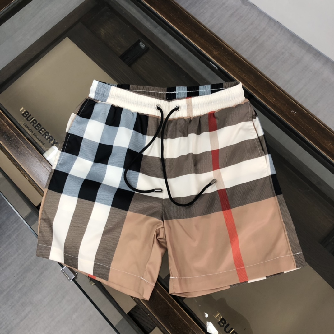 BURBERRY 巴寶莉 2023官網走秀款 lns網紅爆款沙灘褲