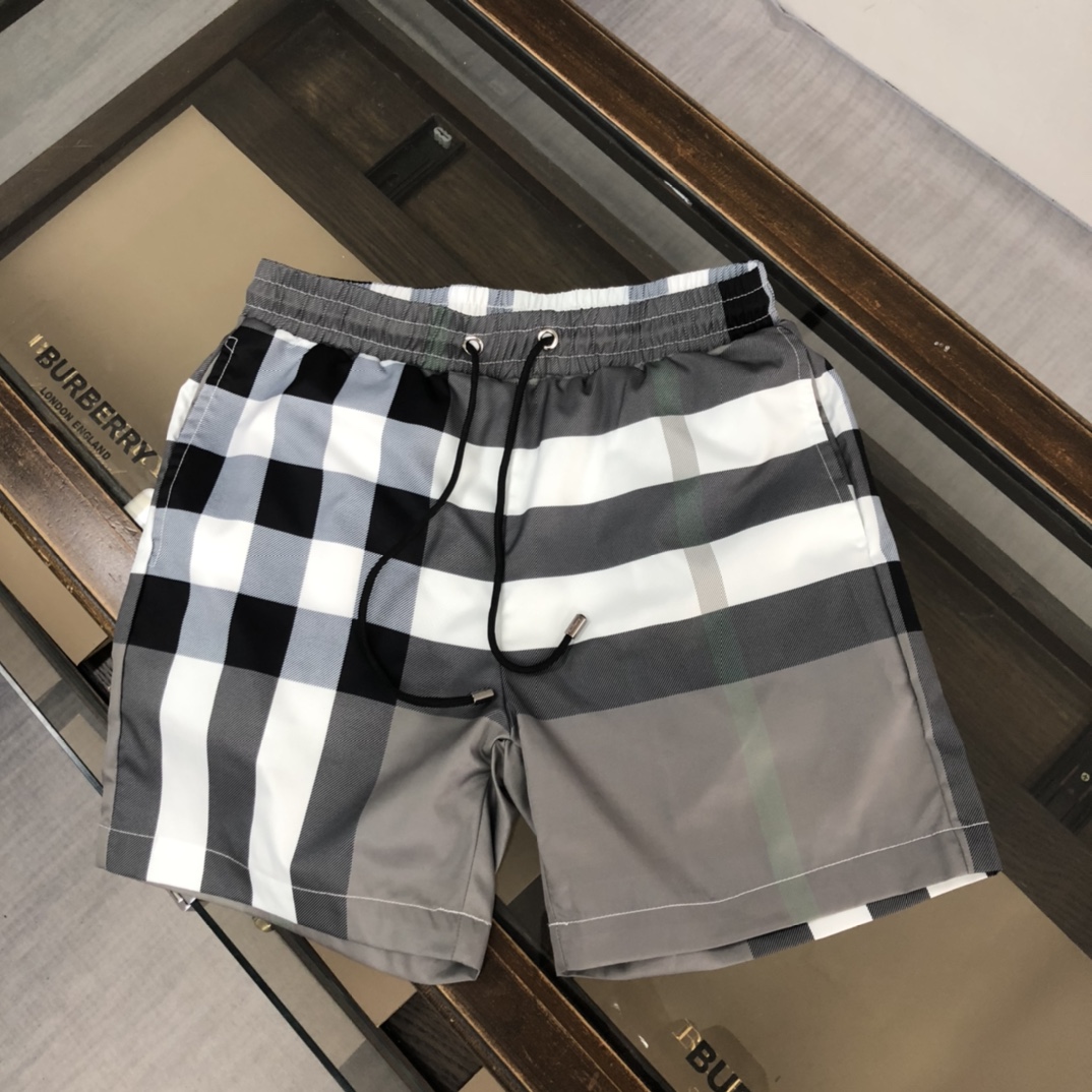 BURBERRY 巴寶莉 2023官網走秀款 lns網紅爆款沙灘褲
