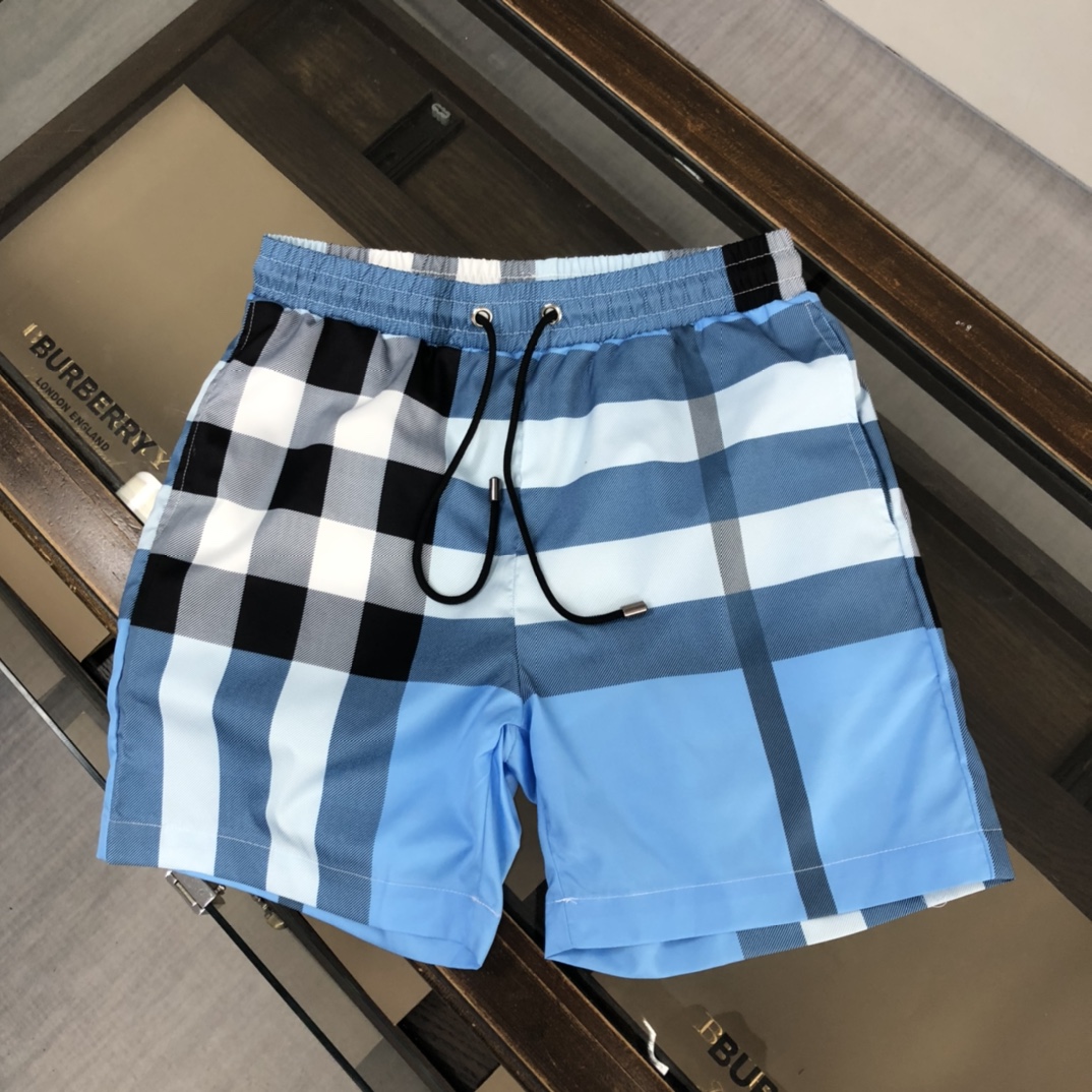 BURBERRY 巴寶莉 2023官網走秀款 lns網紅爆款沙灘褲