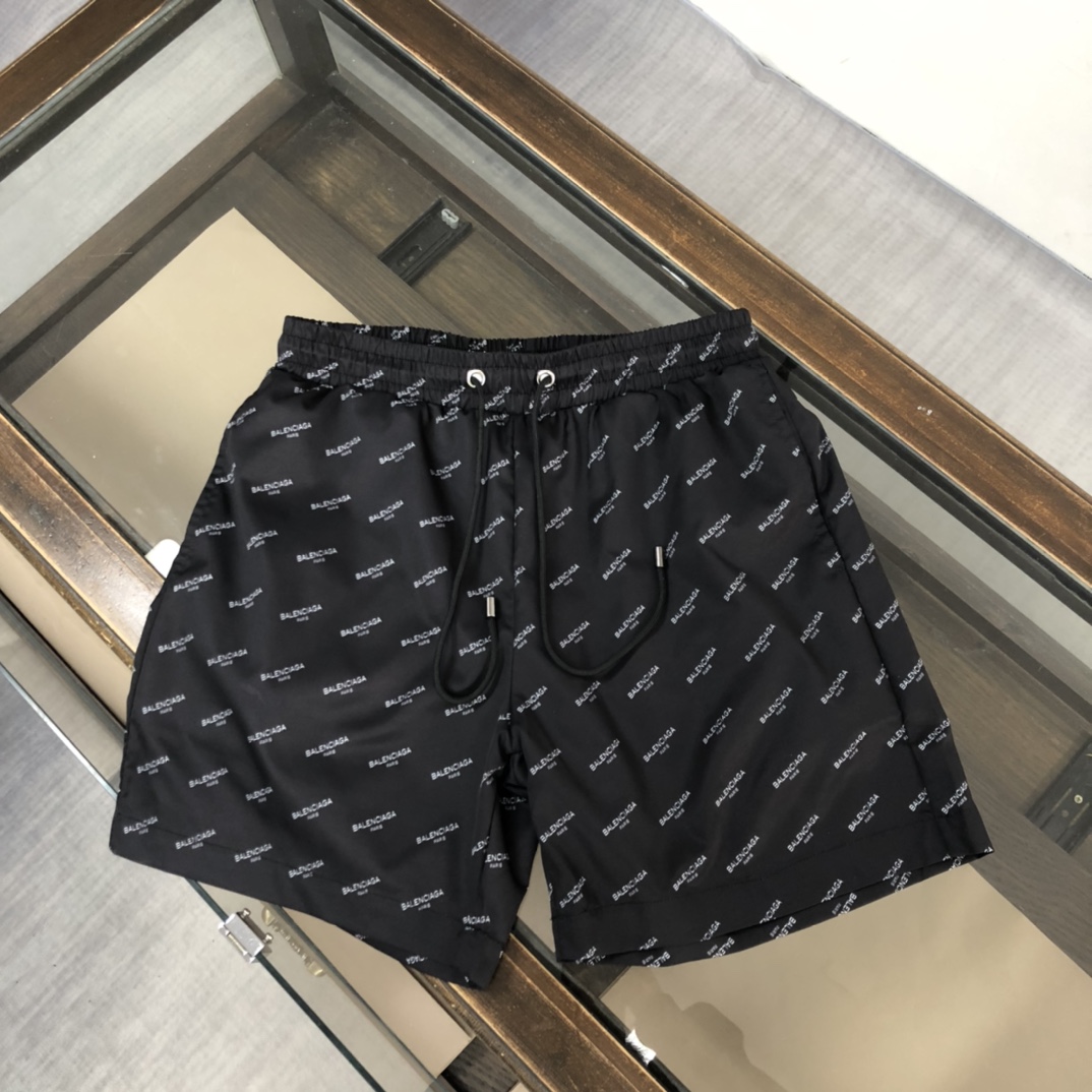 BALENCIAGA 巴黎世家 2023最新官網走秀款 lns網紅爆款沙灘褲