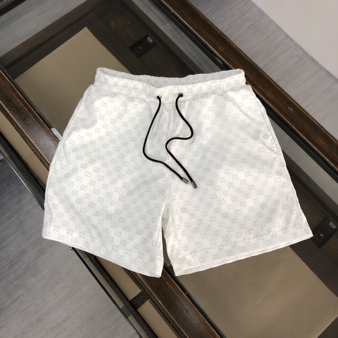 古馳 主推款 長年有貨 2023最新款官網走秀款 lns網紅爆款沙灘褲