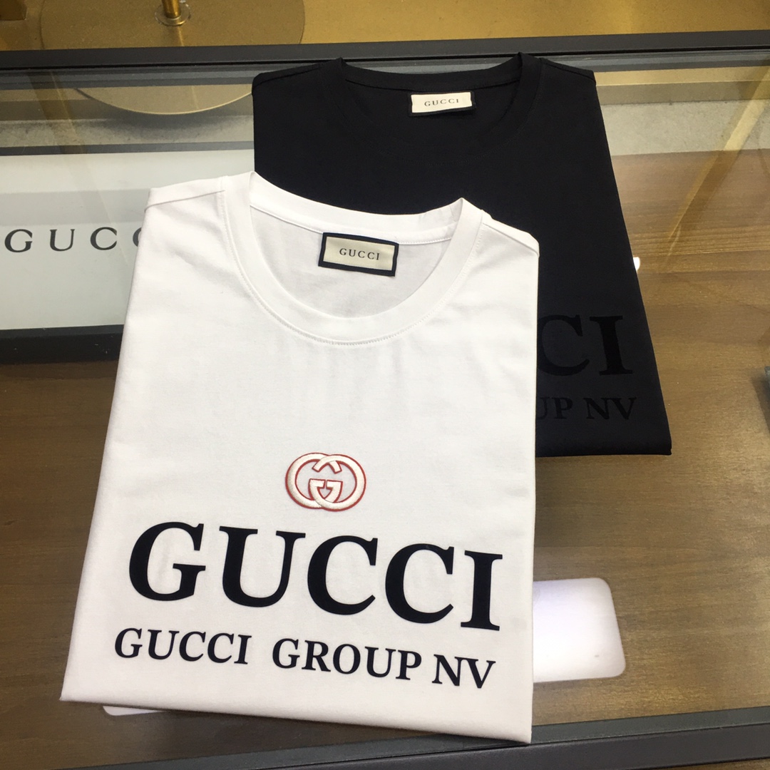 【Gu.ci...】 2023新品休閒圓領短袖T恤