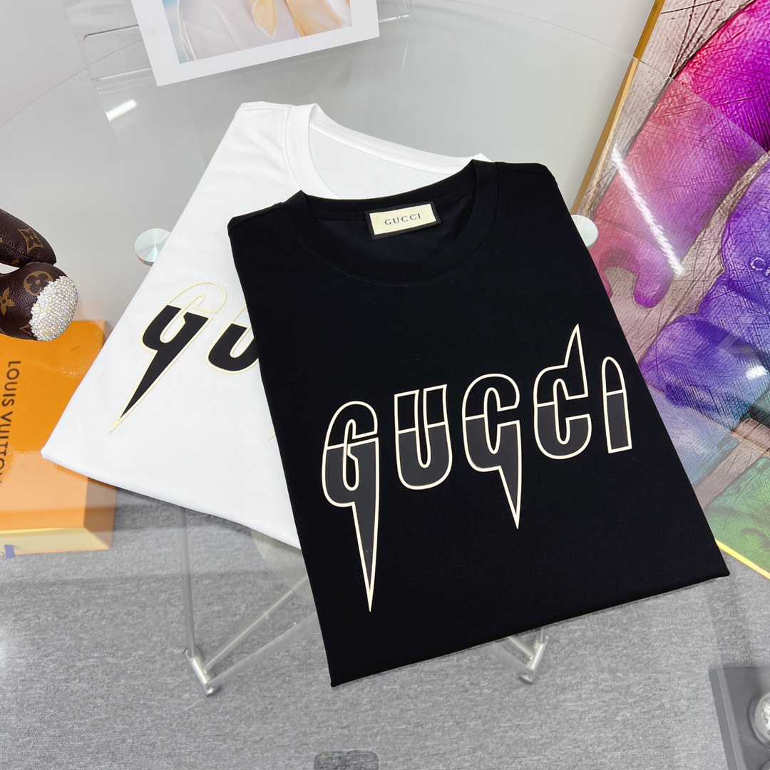 【GUCCI 古奇】2023Ss高端短袖T恤