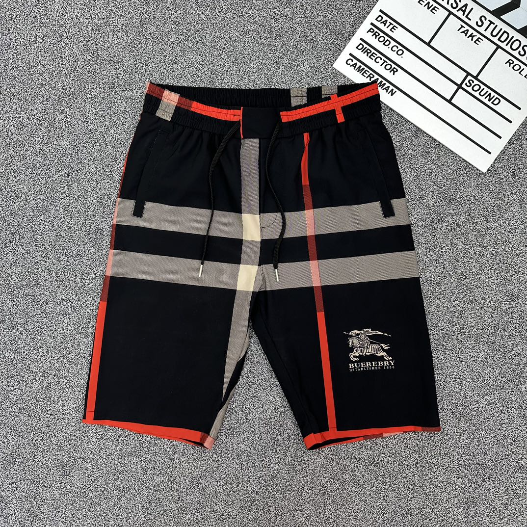 【BBR】巴寶莉：2023夏季新款男士休閒短褲