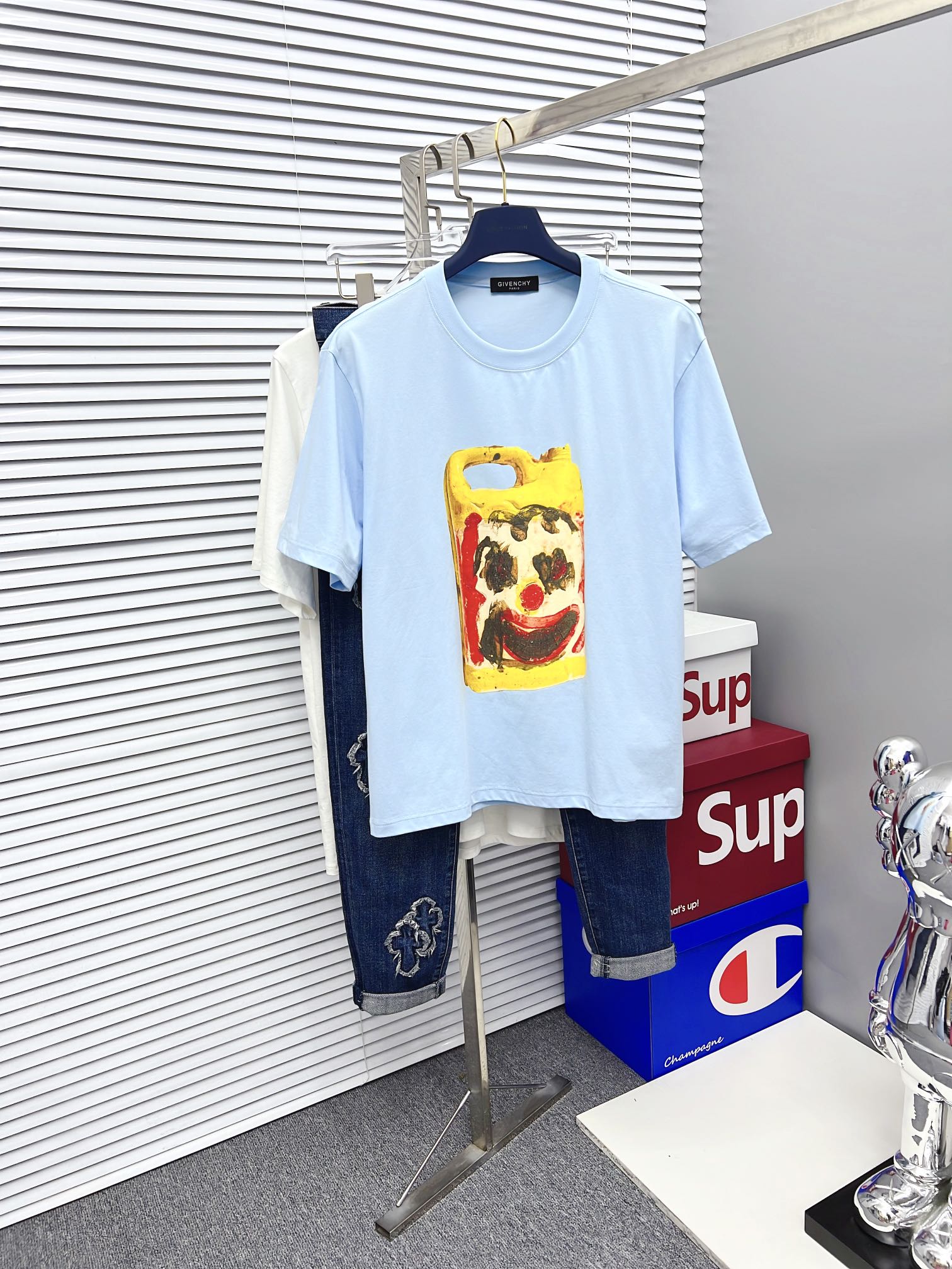 【紀梵希】2023春夏最新品 時尚休閒圓領短袖