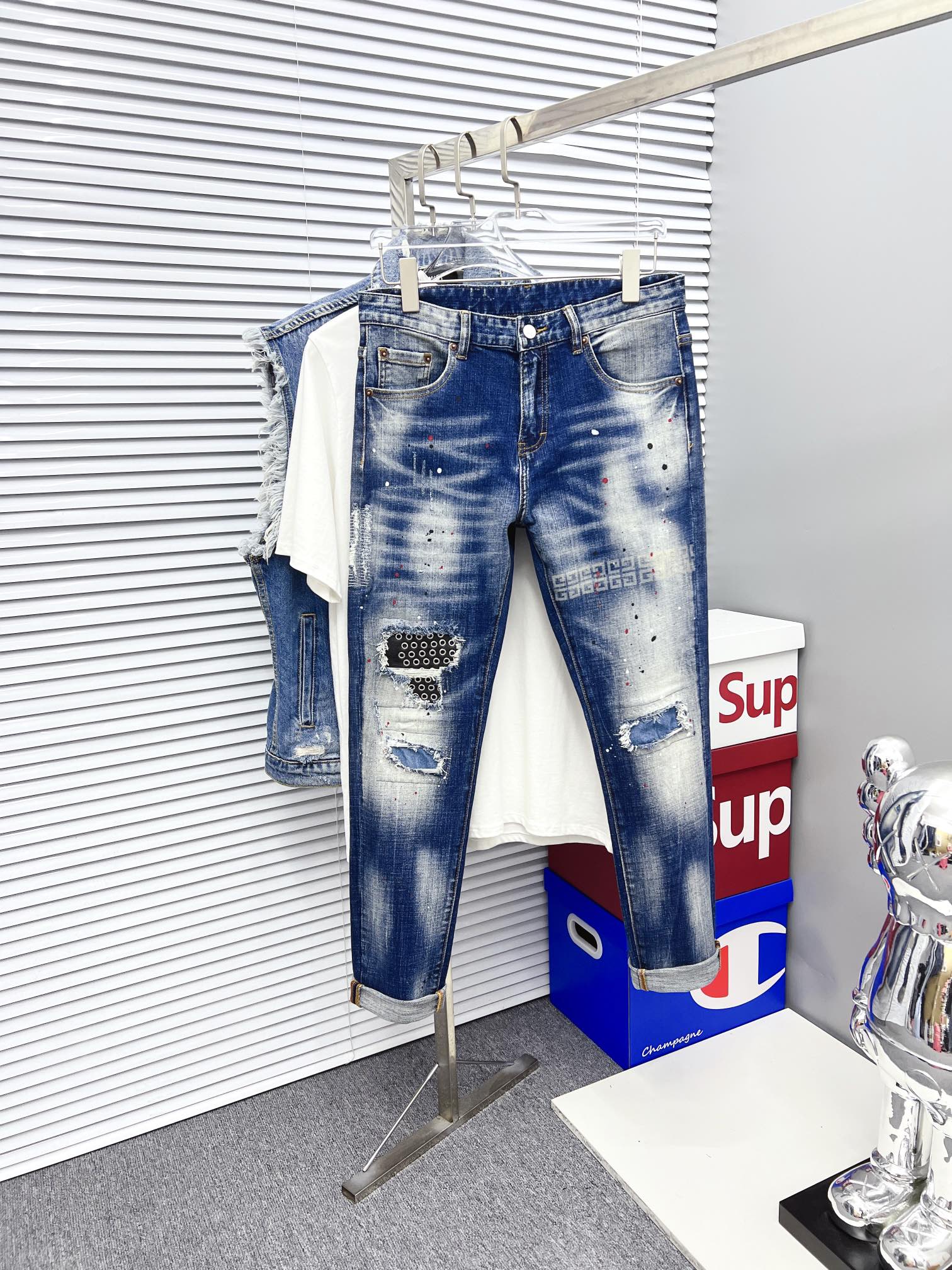 【紀梵希】  2033 春夏款新品 極品牛仔褲