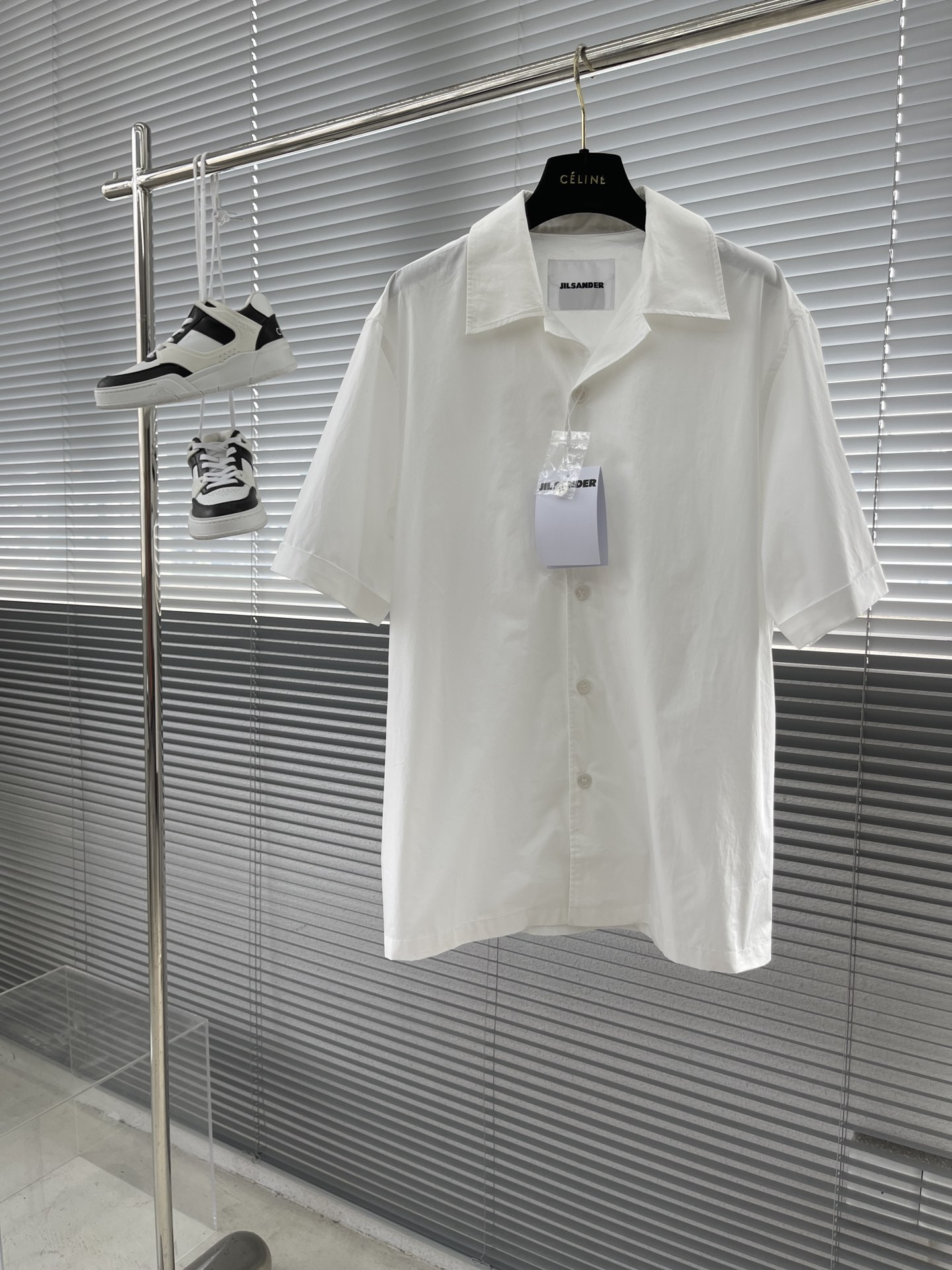 JIL SANDER   23SS簡約字母短袖襯衫