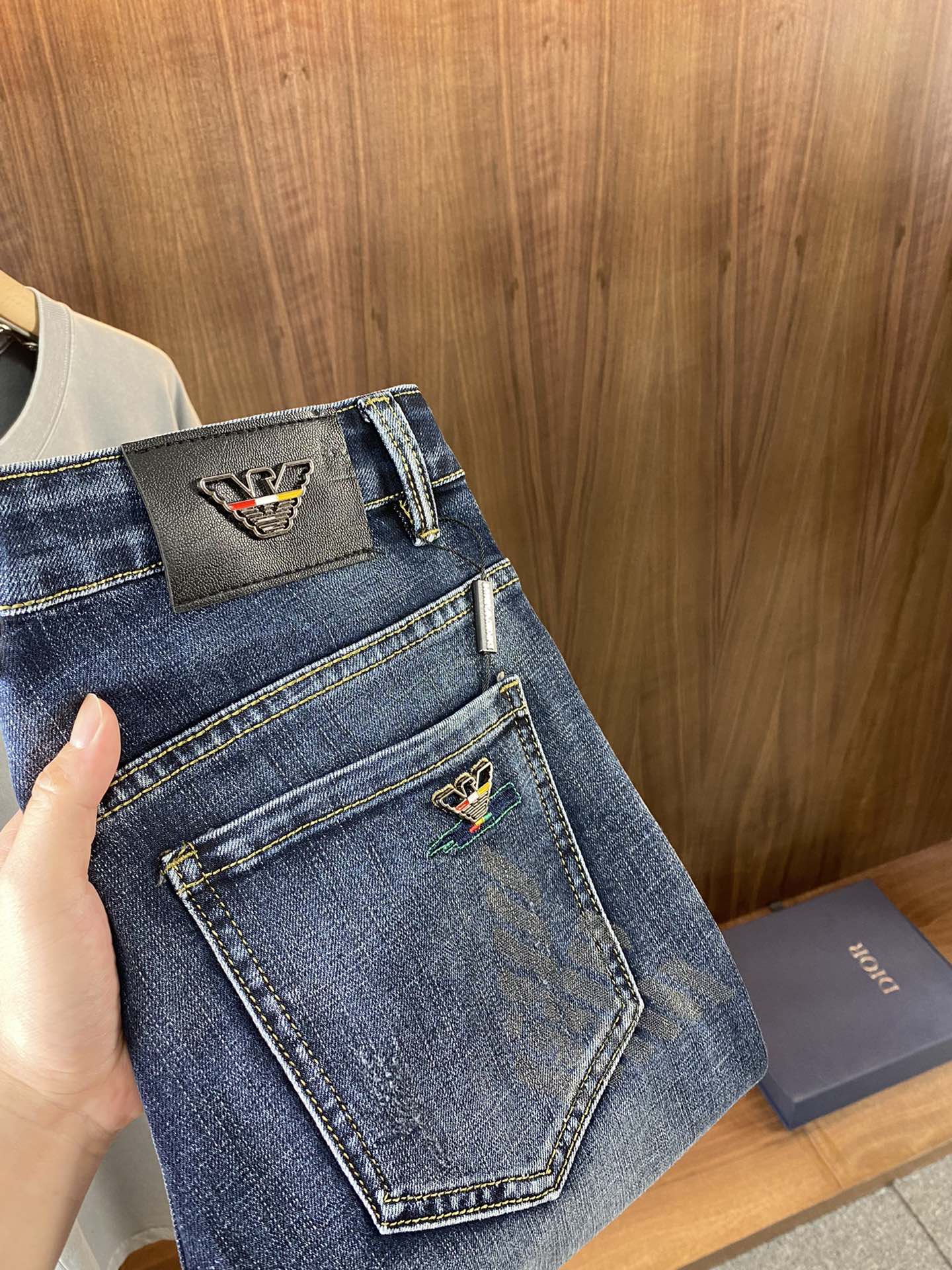 Armani阿瑪尼  2023ss春夏新款原單爆款牛仔褲