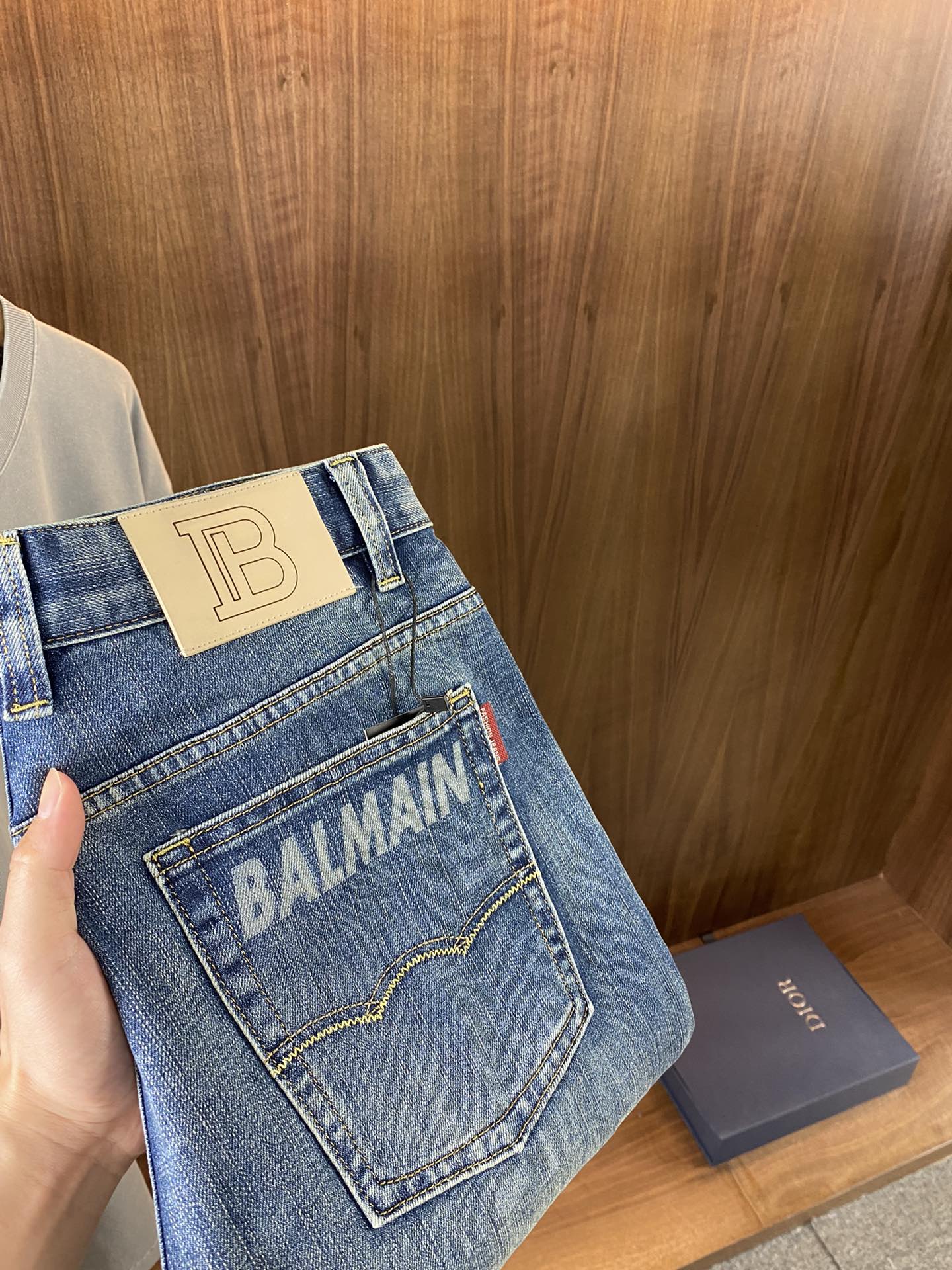BALMAIN巴爾曼  2023ss春夏新款原單爆款牛仔褲