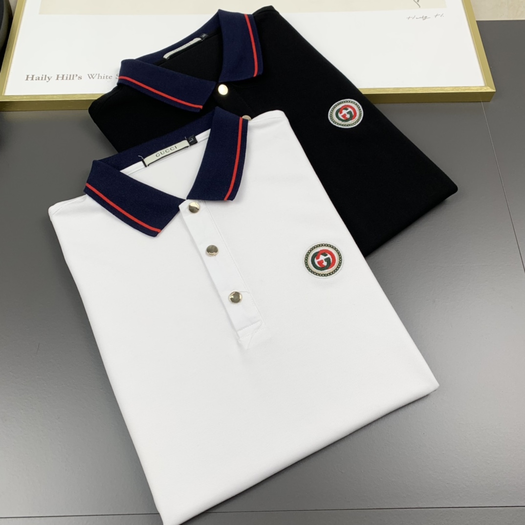 Gucci古奇  2023春夏新款 男士翻領POLO系列