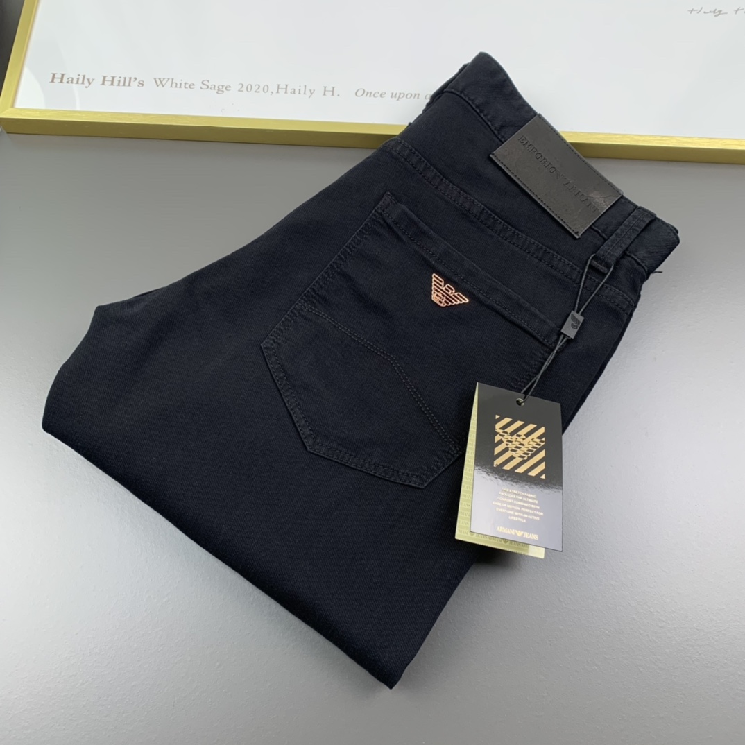 Armani阿瑪尼  2022秋冬新品男士牛仔褲