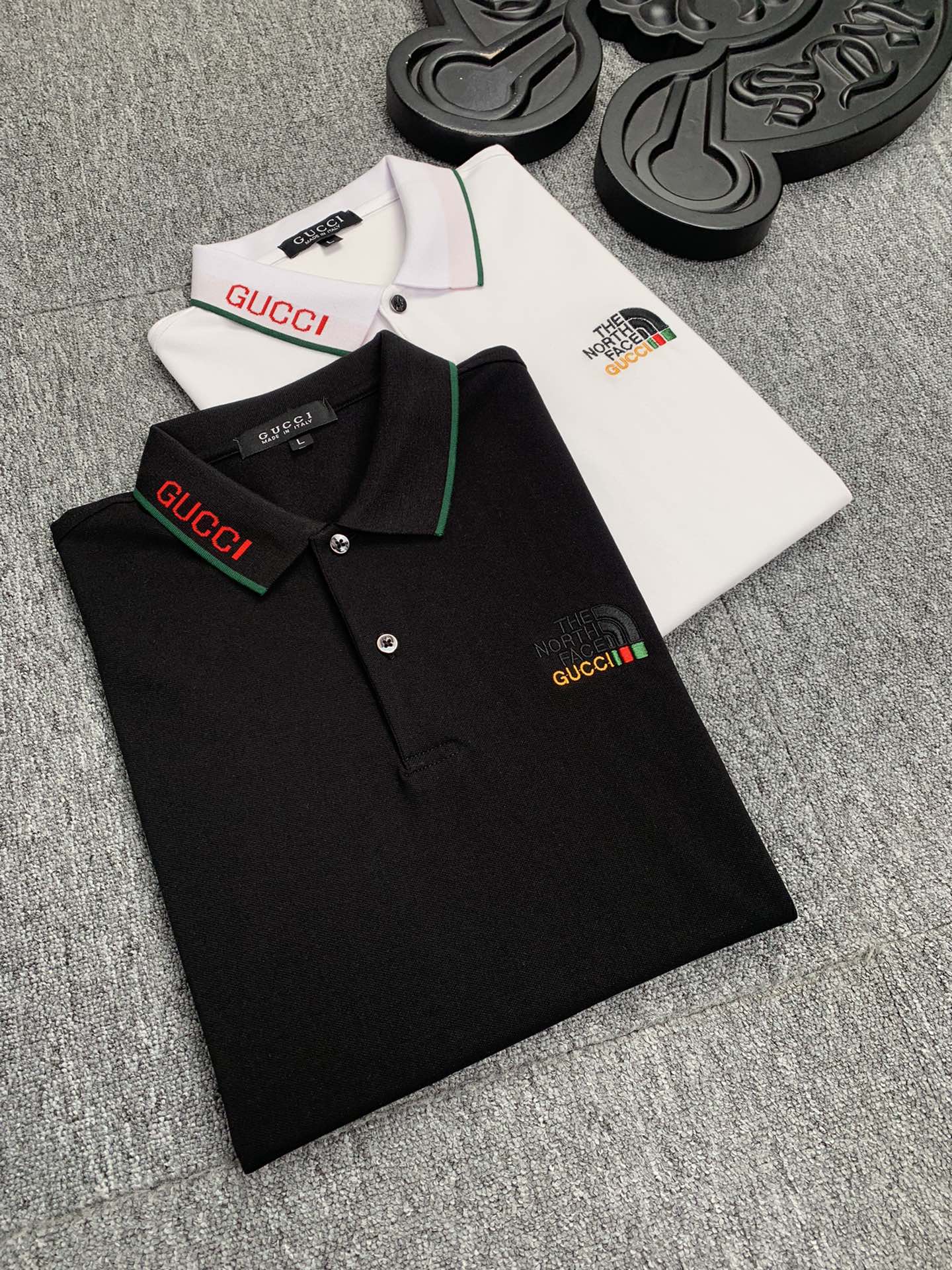 Gucci古奇  2023夏款男士超A原單翻領T恤