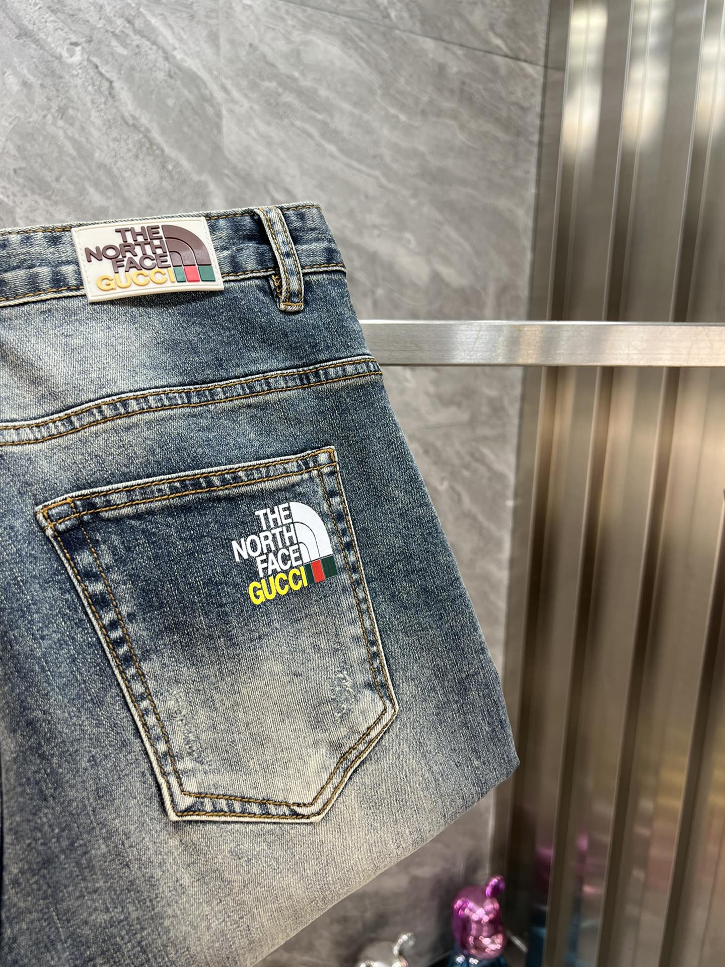 Gucci/古奇 春夏新品 三標齊全 牛仔褲