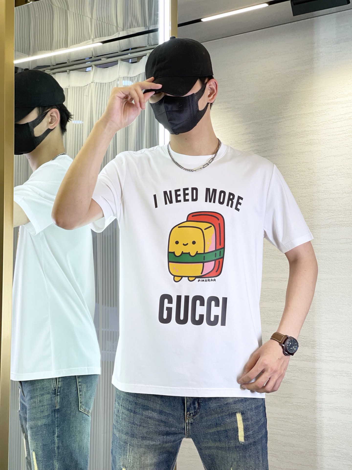 GUCC*2023新品短袖T恤