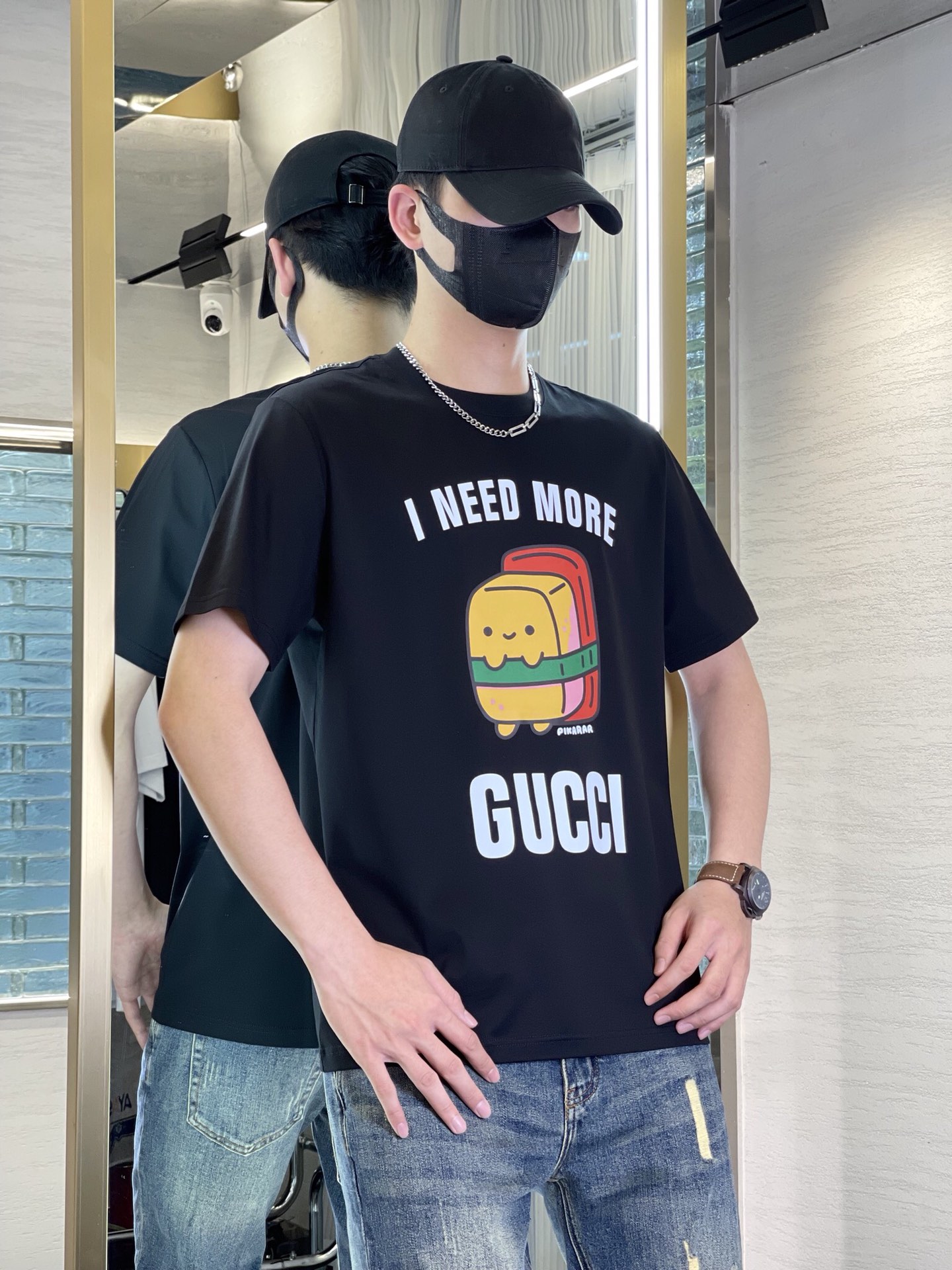 GUCC*2023新品短袖T恤