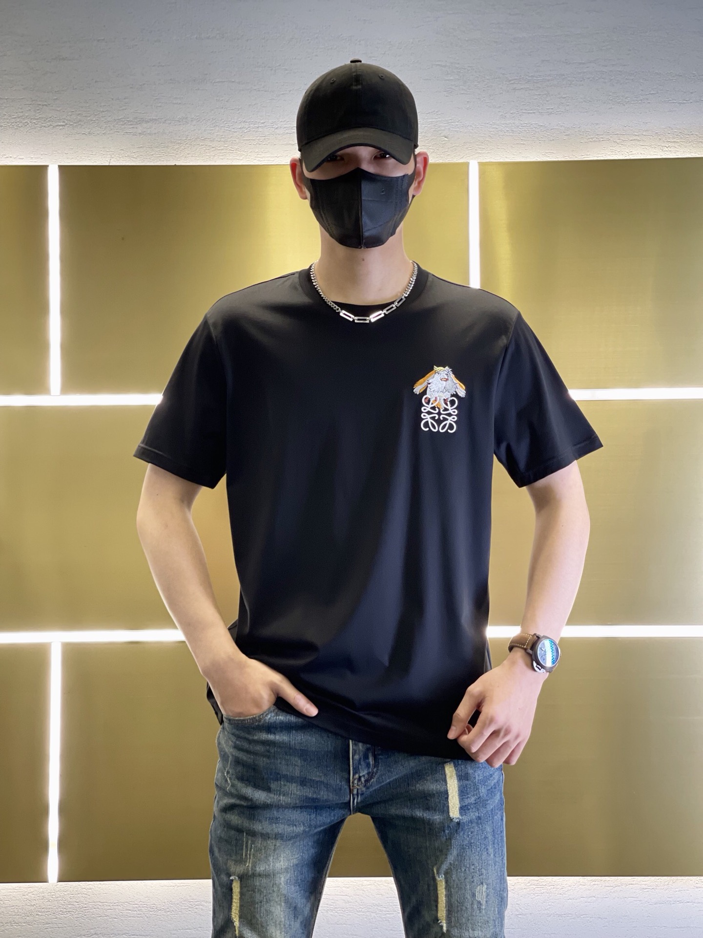 LOEW*羅意*23S春夏圓領短袖