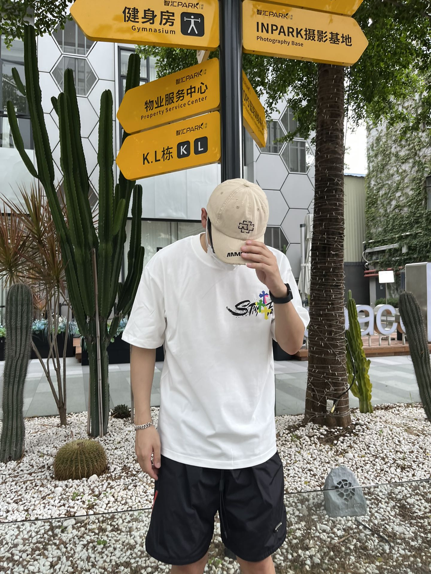 Ch*頂級立體十字彩繪款圓領短袖