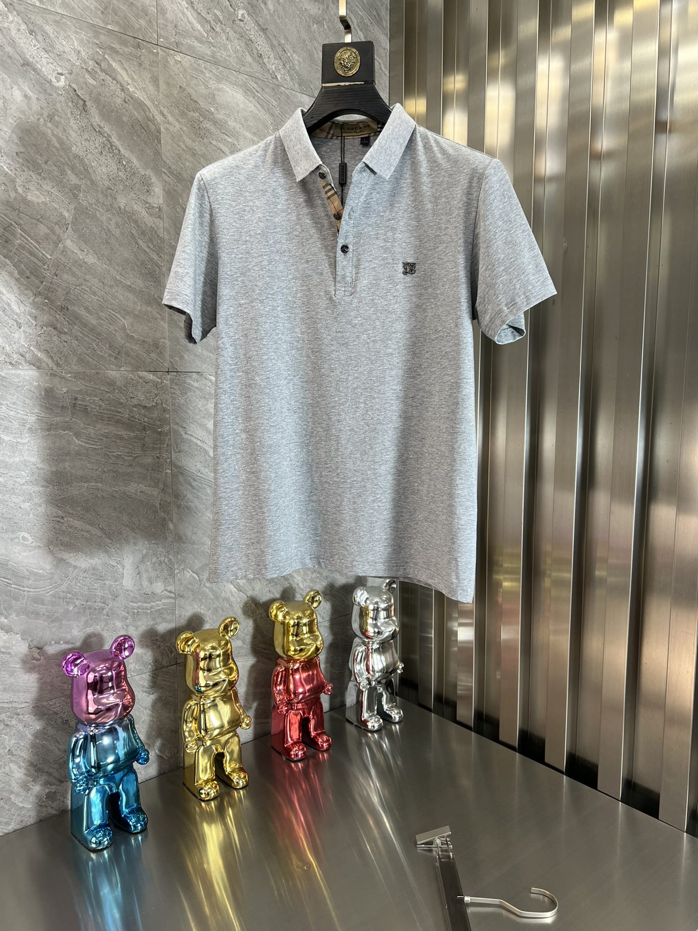 巴寶莉 春夏新品 三標齊全 翻領短袖Polo衫