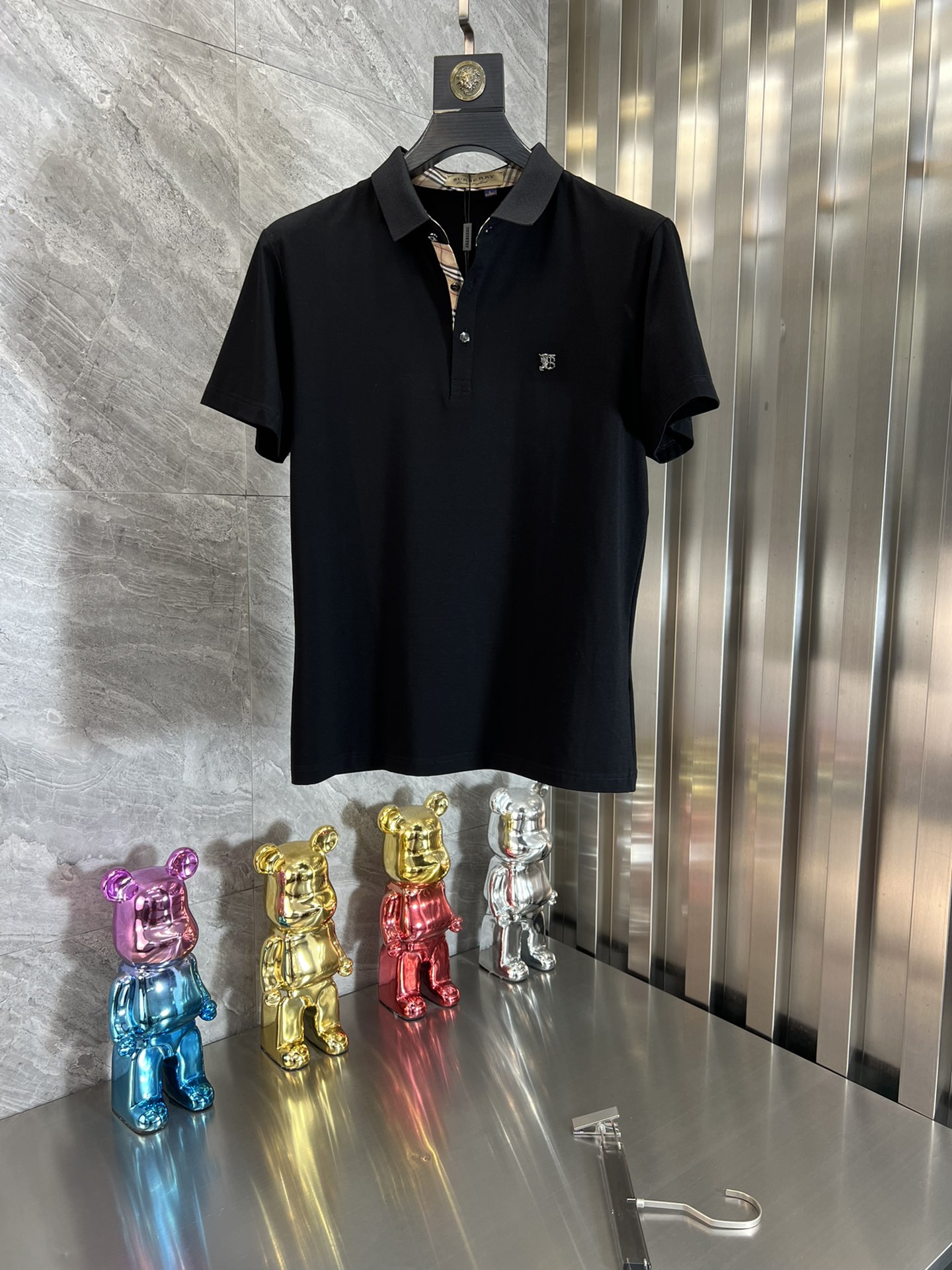 巴寶莉 春夏新品 三標齊全 翻領短袖Polo衫