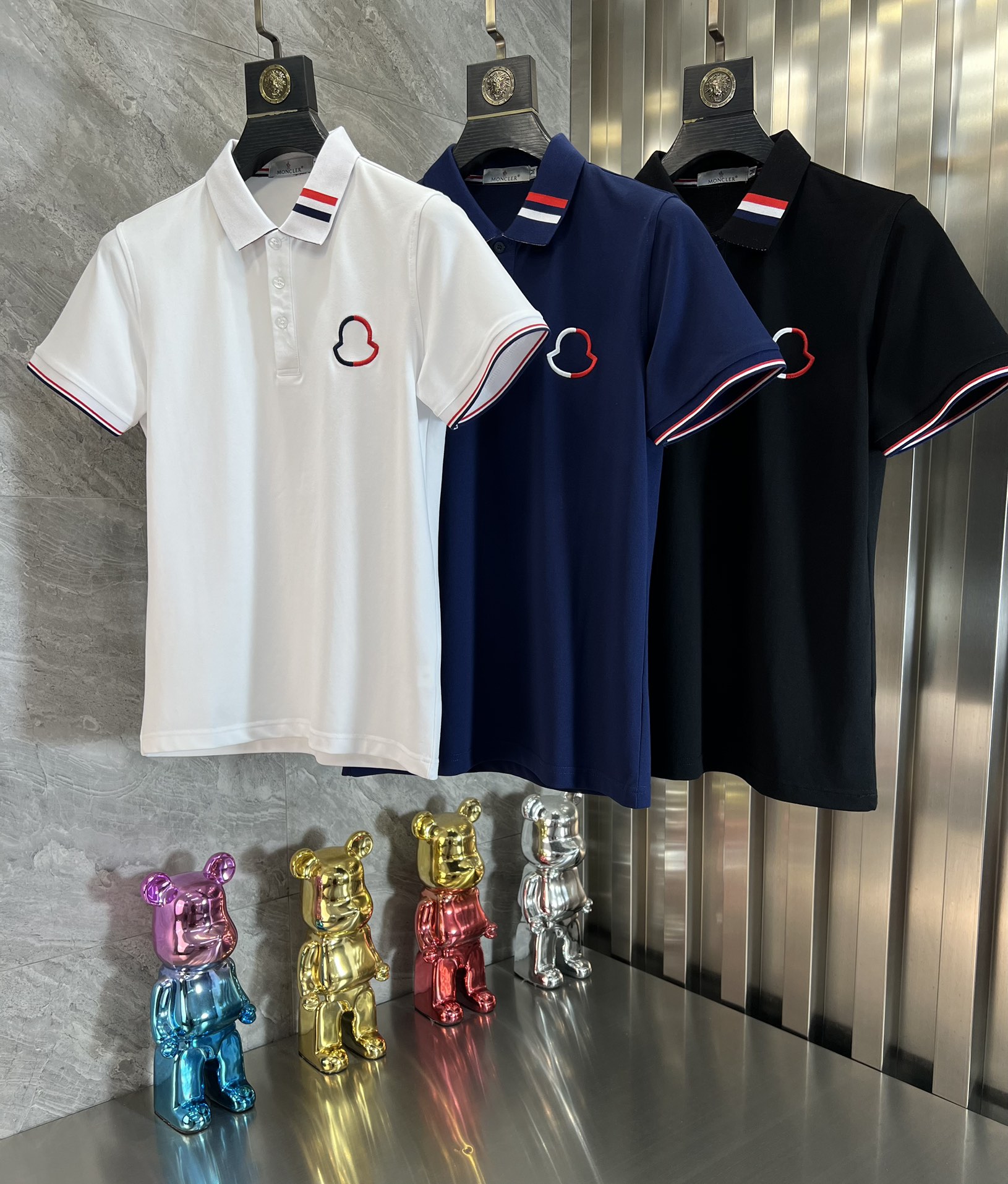 Moncler/蒙口 春夏新品 三標齊全 翻領短袖Polo衫