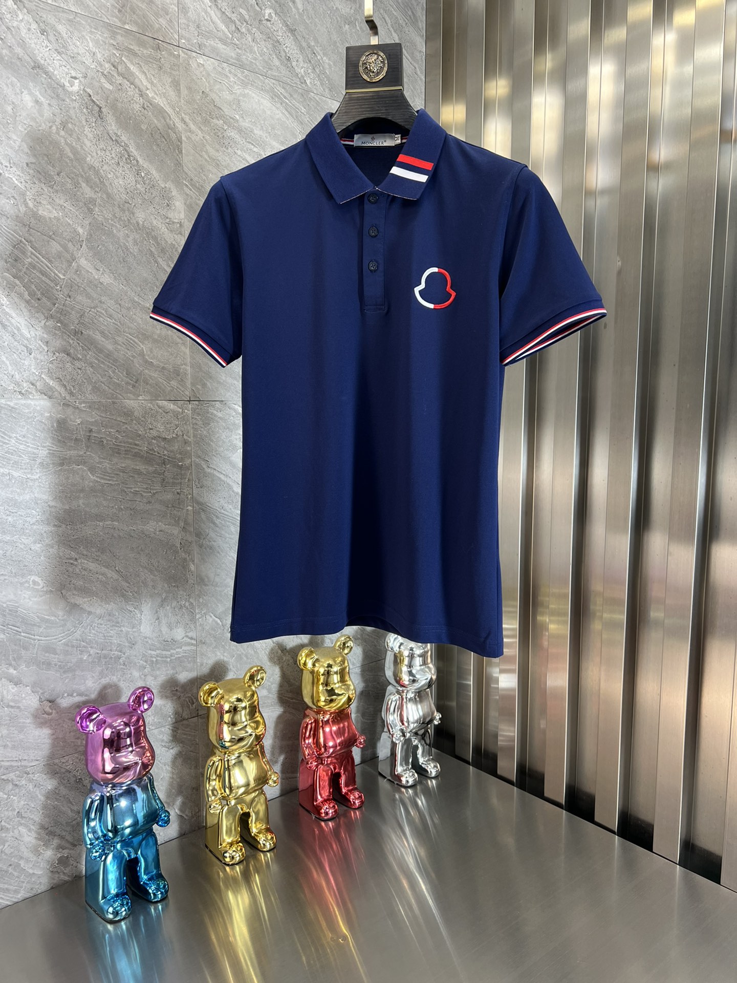 Moncler/蒙口 春夏新品 三標齊全 翻領短袖Polo衫