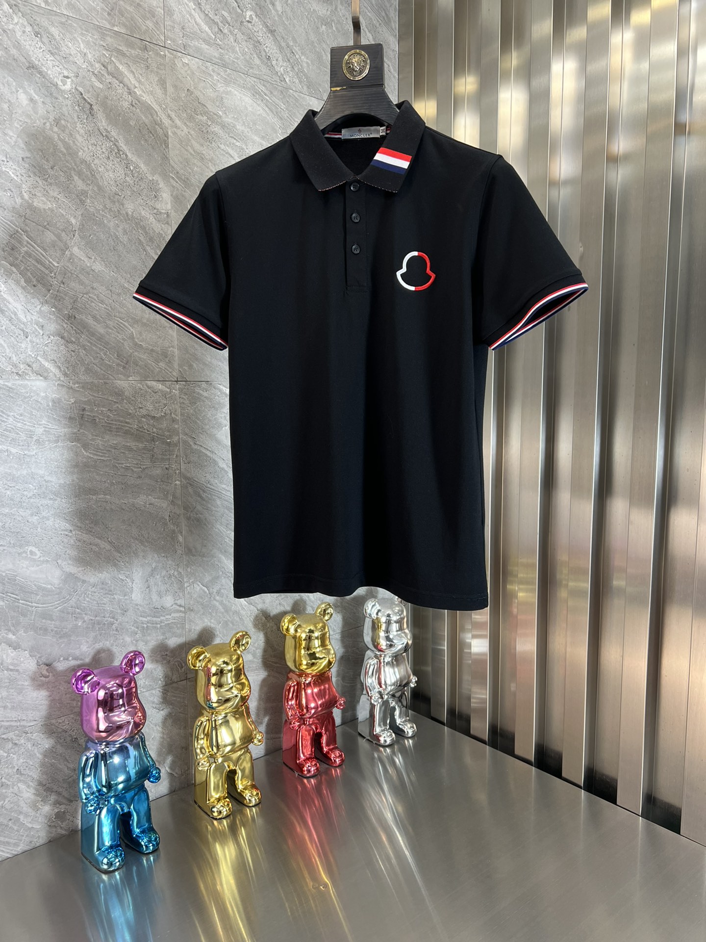 Moncler/蒙口 春夏新品 三標齊全 翻領短袖Polo衫