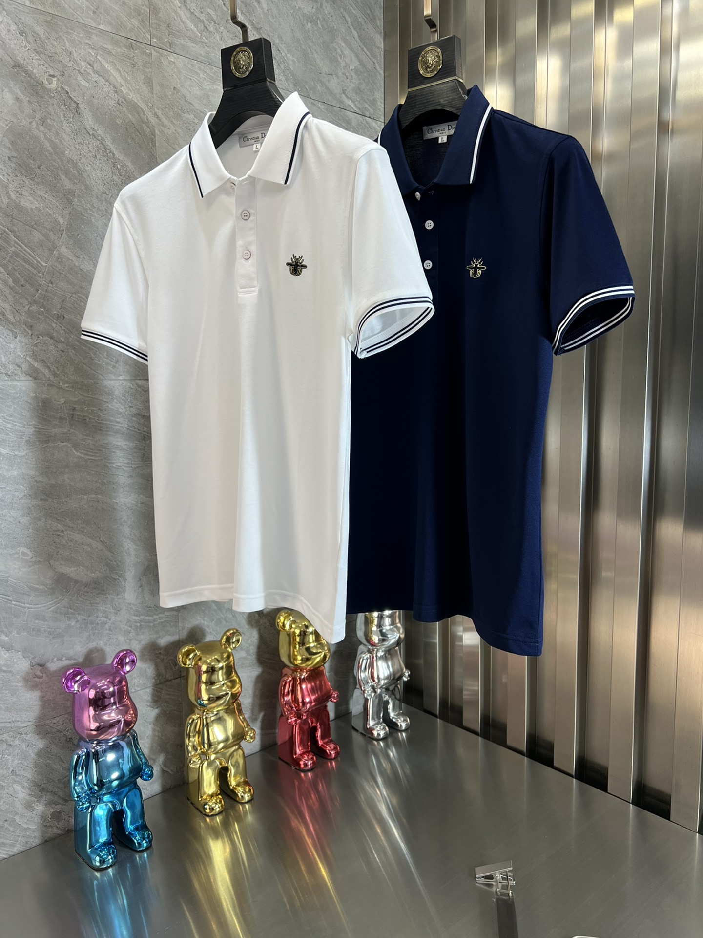Dior/迪奧 春夏新品 三標齊全 商務版翻領短袖Polo衫
