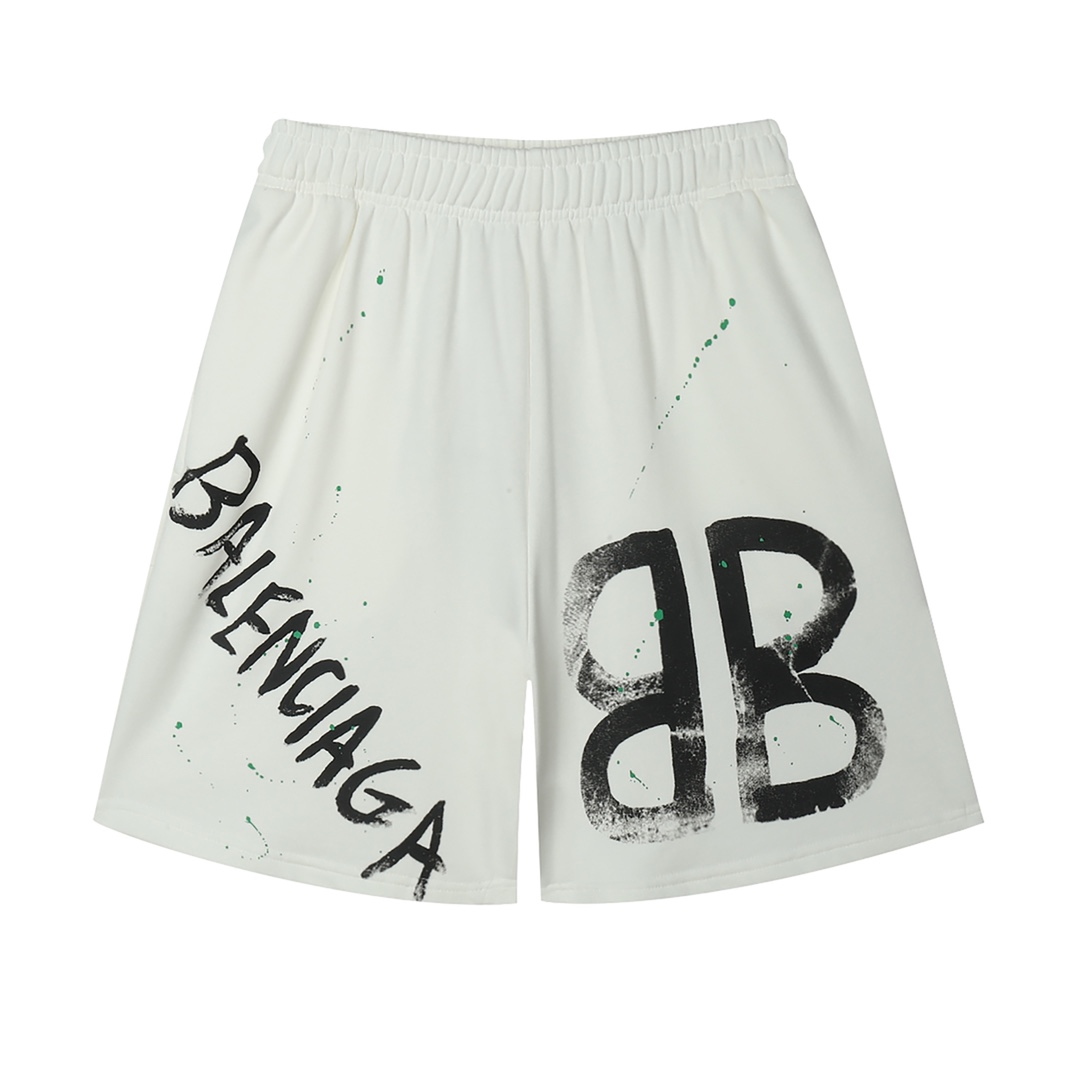 BALENCIAG巴黎*2023SS春夏短褲新款