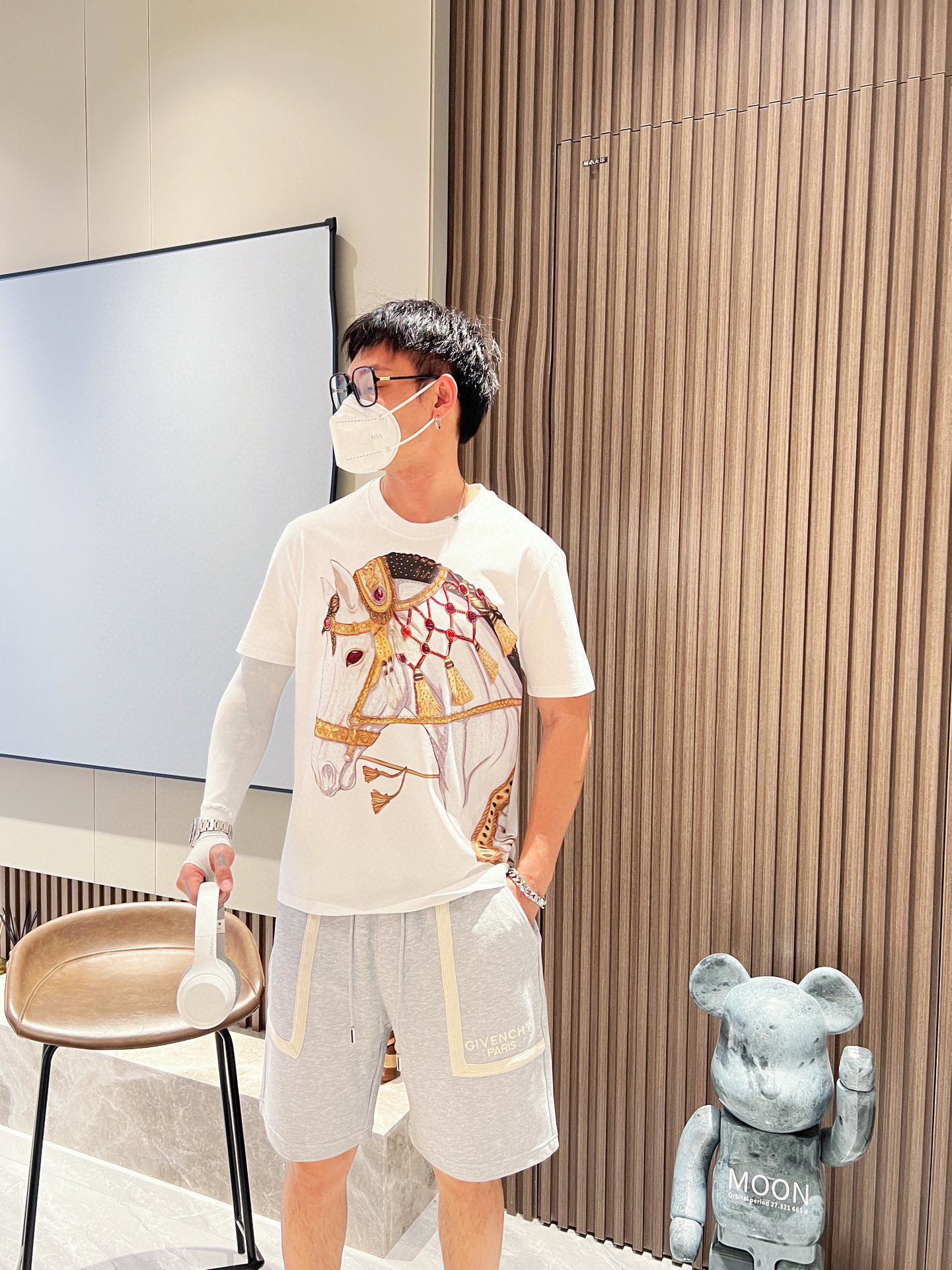 愛馬仕  2023ss春夏圓領短袖