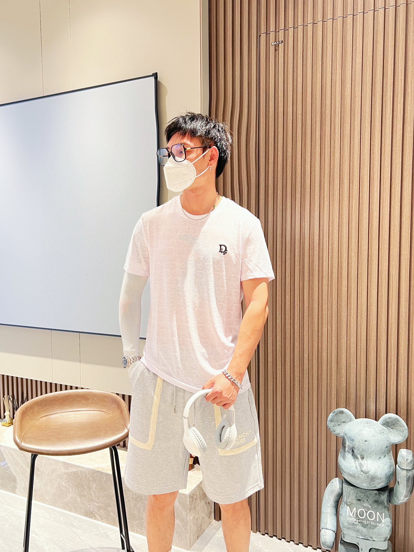 迪奧  2023ss春夏圓領短袖