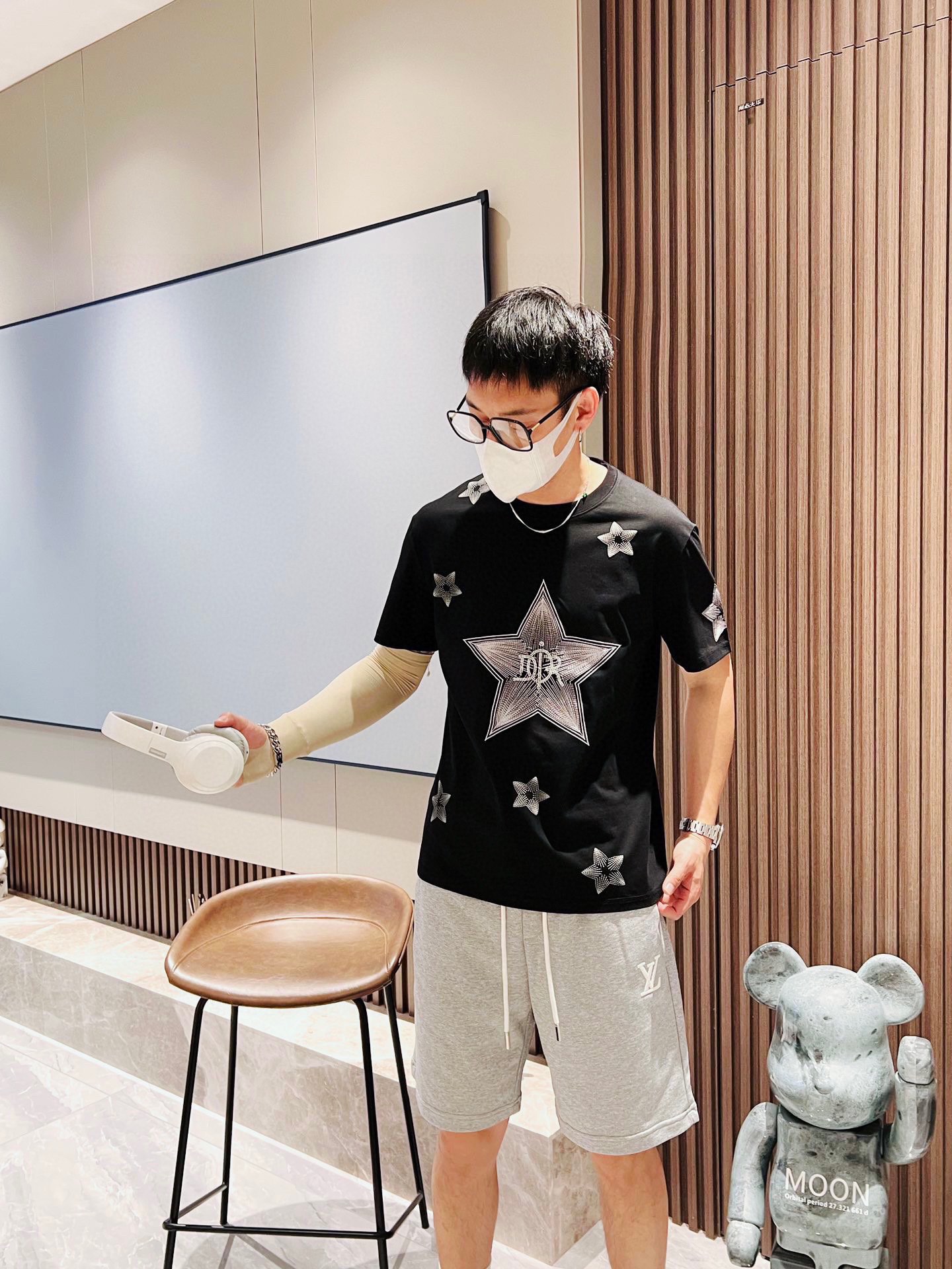 迪奧  2023ss春夏圓領短袖
