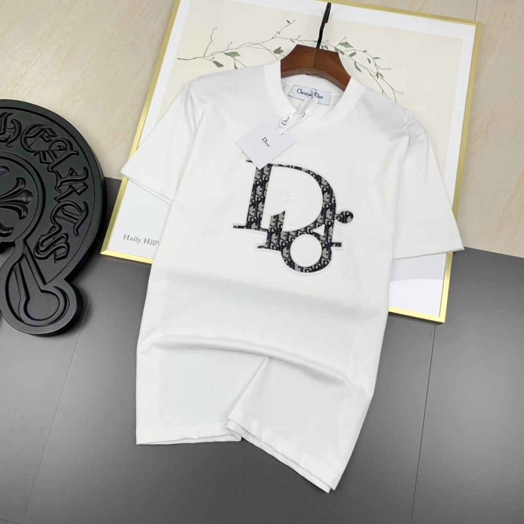 Dior迪奧  男款2023春夏新款短袖T恤衫