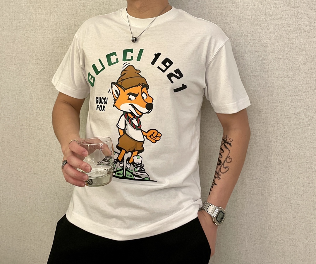 GUCC 官網同款 短袖T恤
