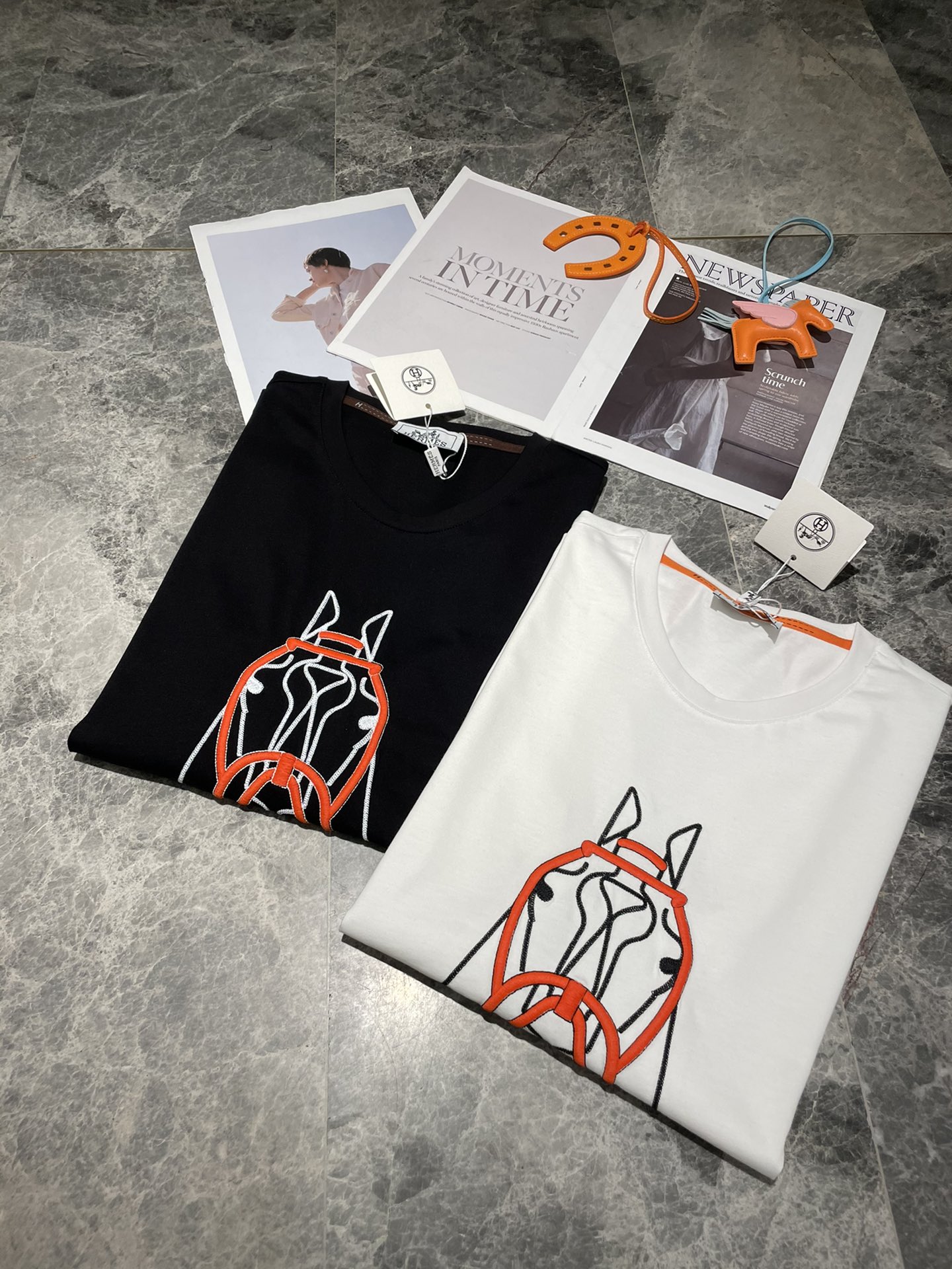 H 官網同款 2023ss夏裝新品 短袖T恤
