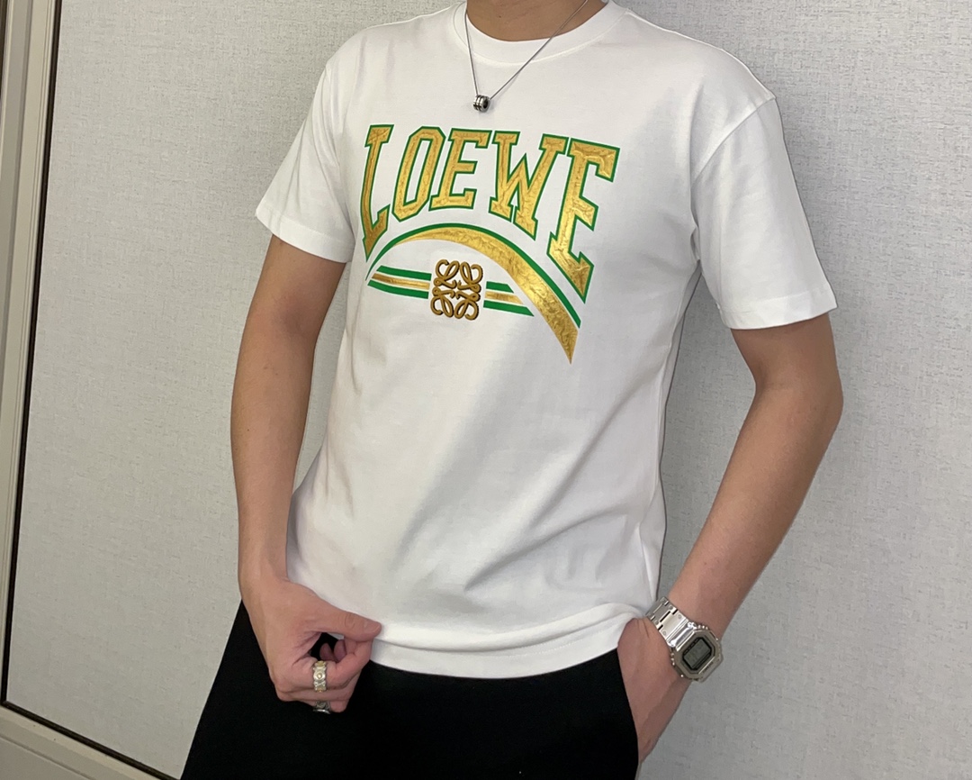 LOE WE官網同款 2023ss夏裝新品 短袖T恤