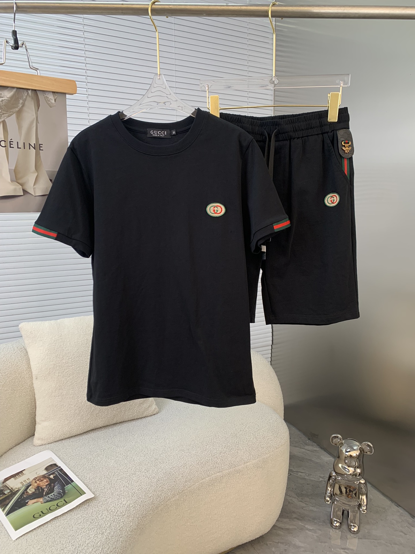 Gucci古奇  2023短袖短褲套裝