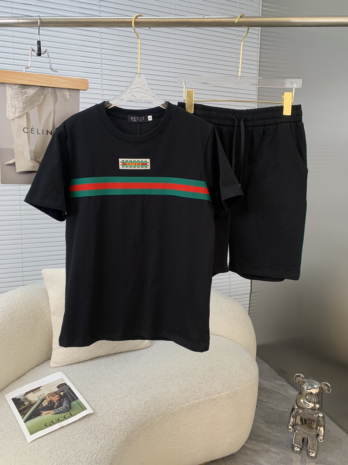 Gucci古奇  2023短袖短褲套裝