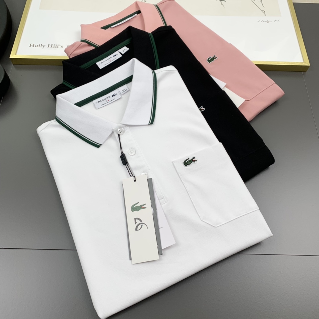 LACOSTE鱷魚  2023春夏新款 男士翻領POLO系列