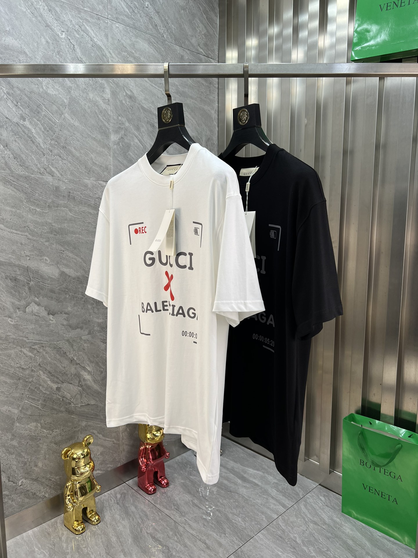 Gucci/巴黎世家 聯名款 春夏新品 三標齊全 T恤短袖