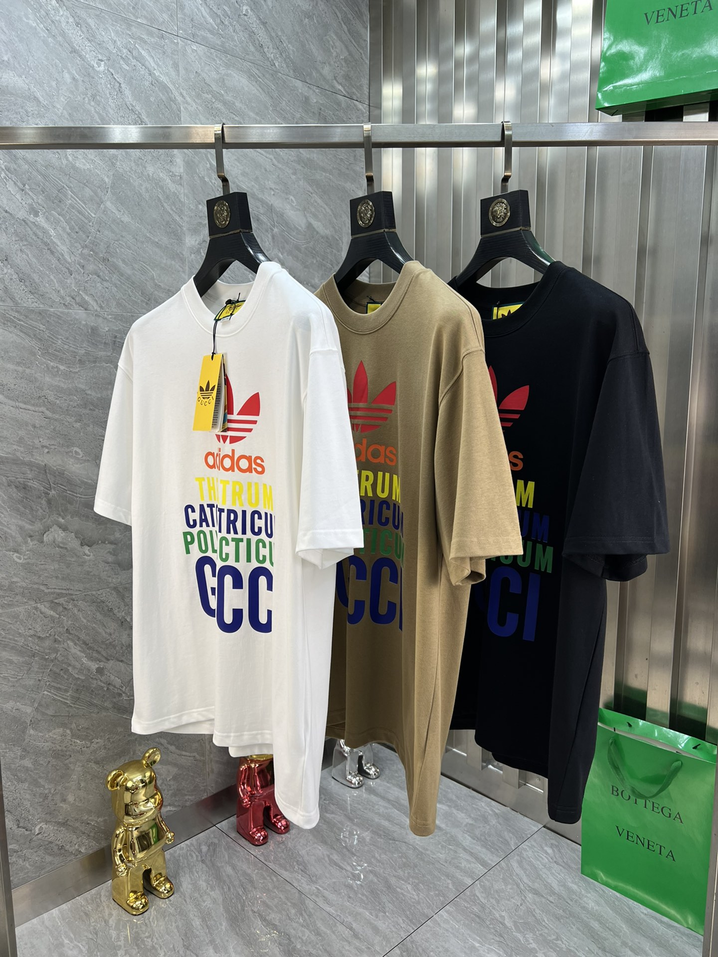 Gucci/古奇 三葉草聯名款 春夏新品 三標齊全 T恤短袖