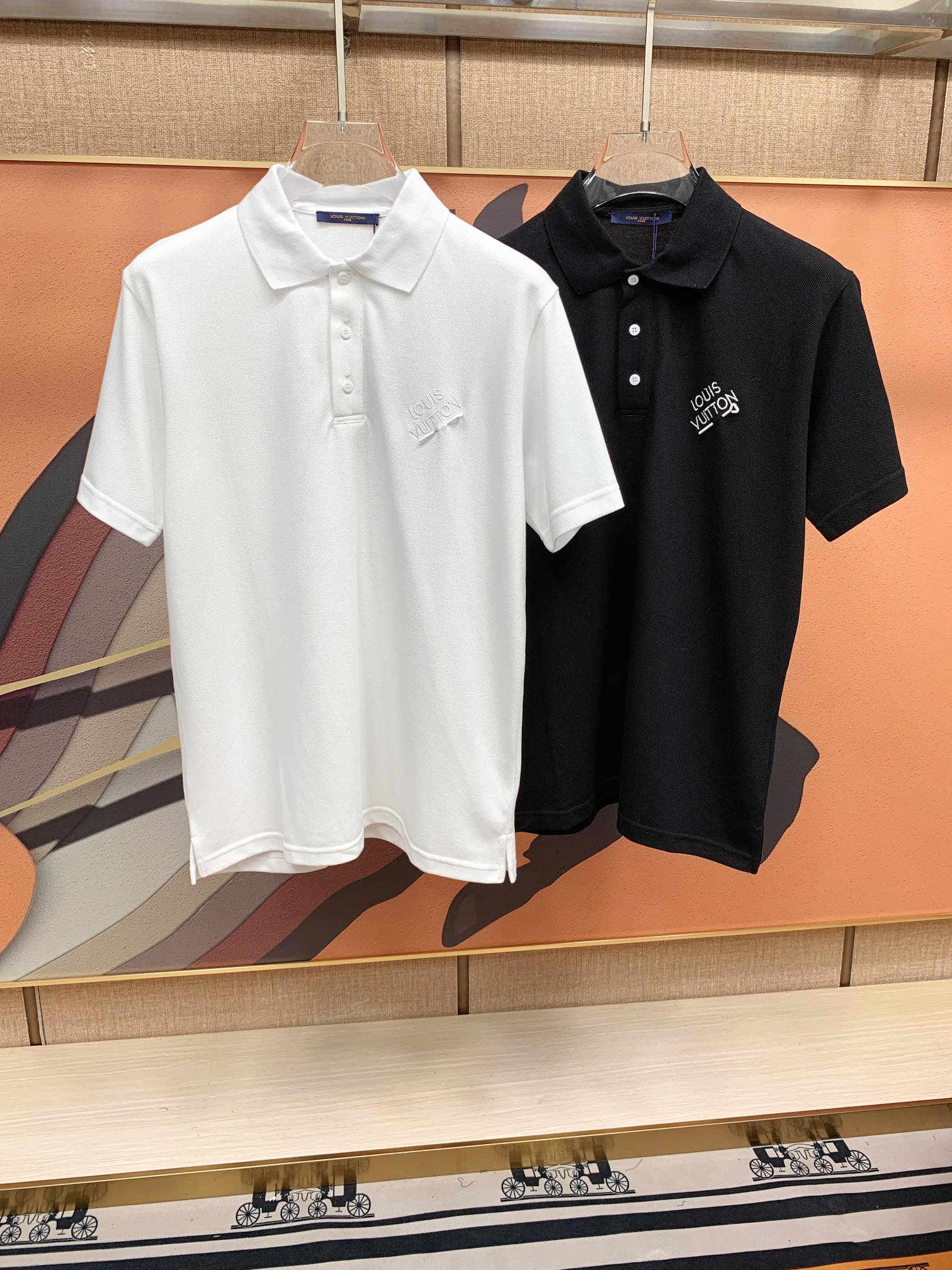 Louis Vuitton/路易威登2023春夏新款POLO衫短袖