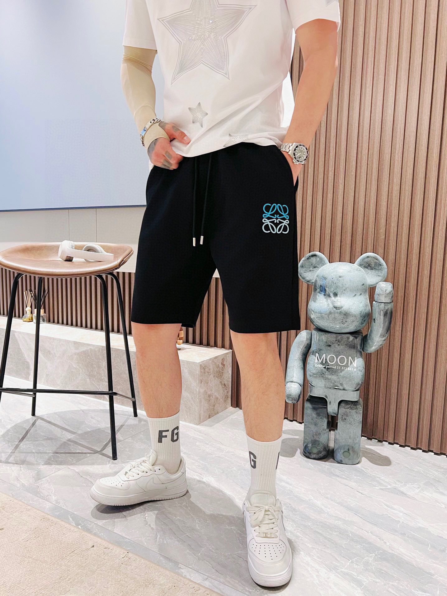 羅意威 2023夏季新款男士休閒短褲