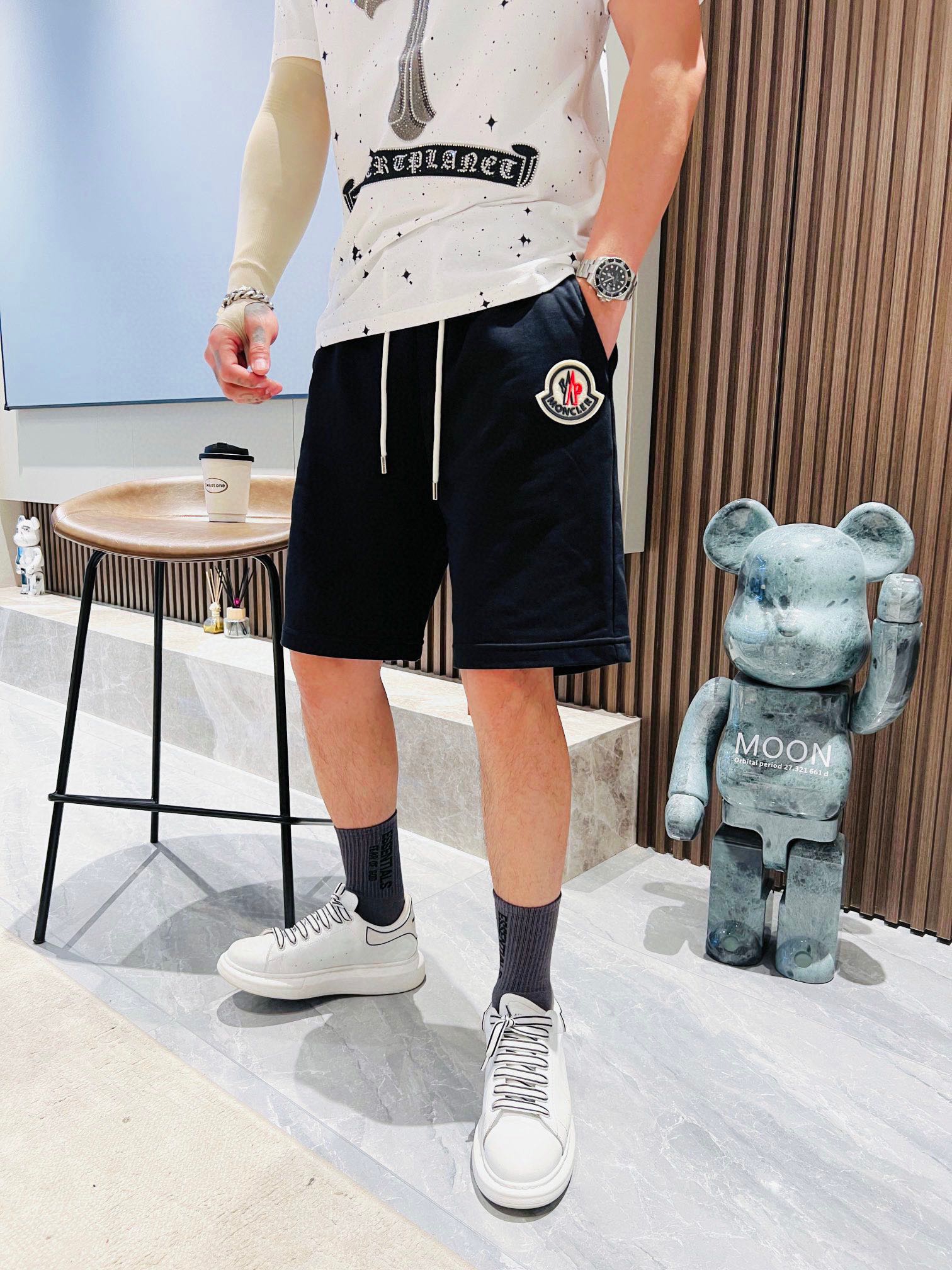 蒙口  2023夏季新款男士休閒短褲