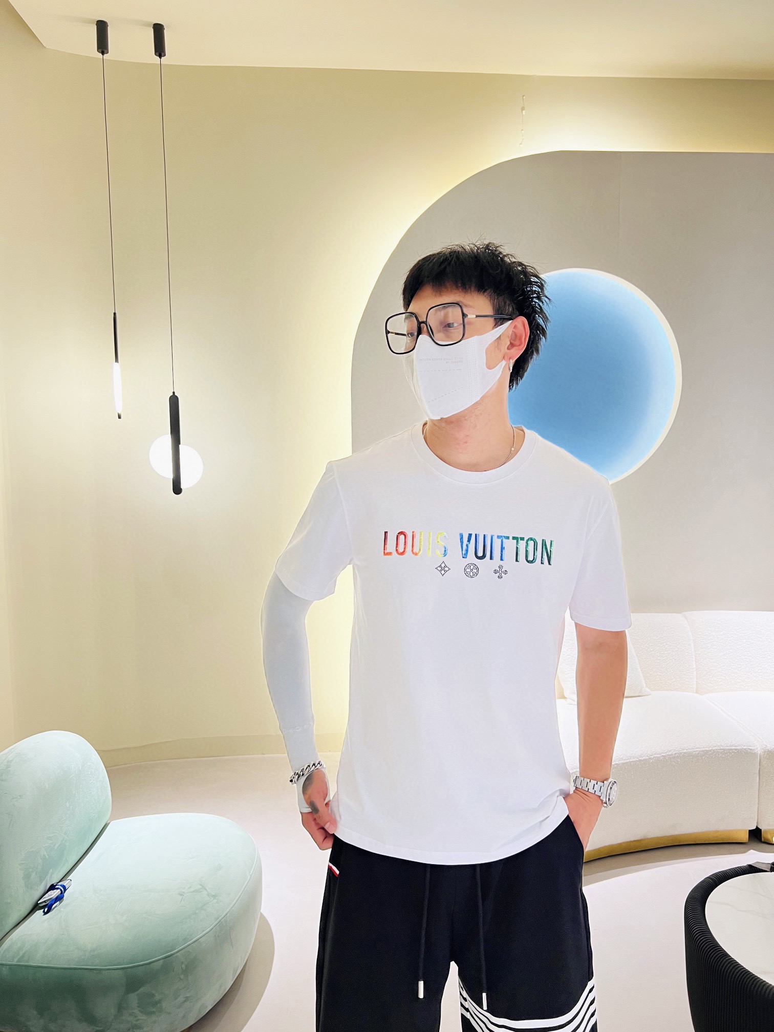 LV  2023ss春夏圓領短袖