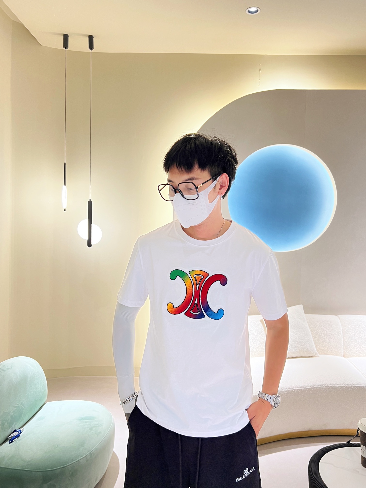 塞琳  2023ss春夏圓領短袖