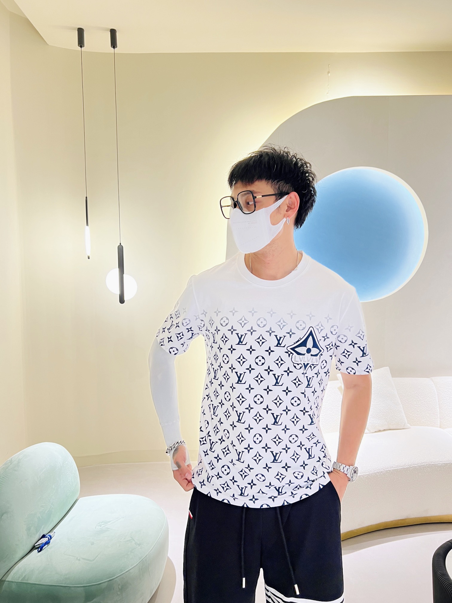 LV  2023ss春夏圓領短袖