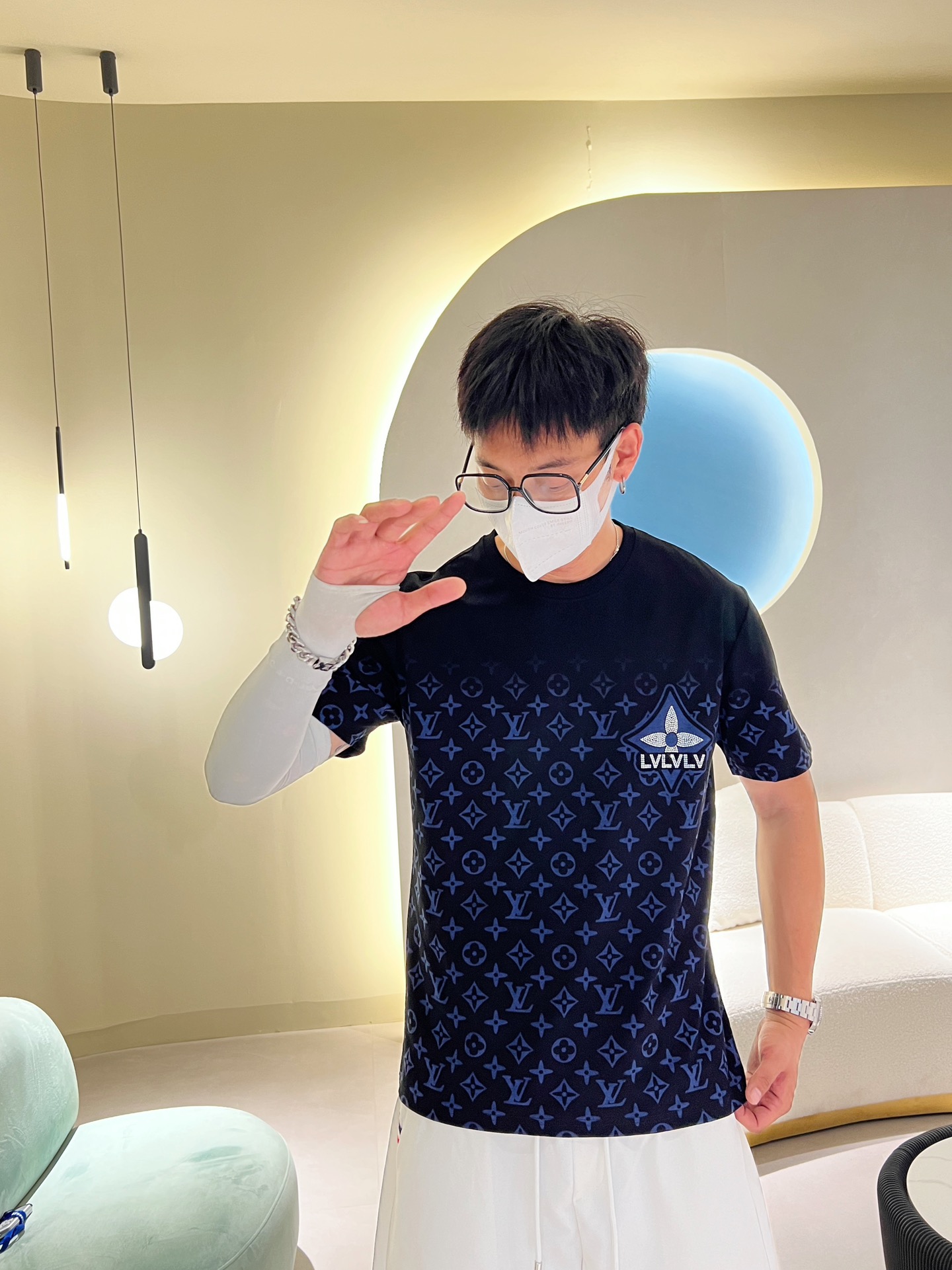 LV  2023ss春夏圓領短袖